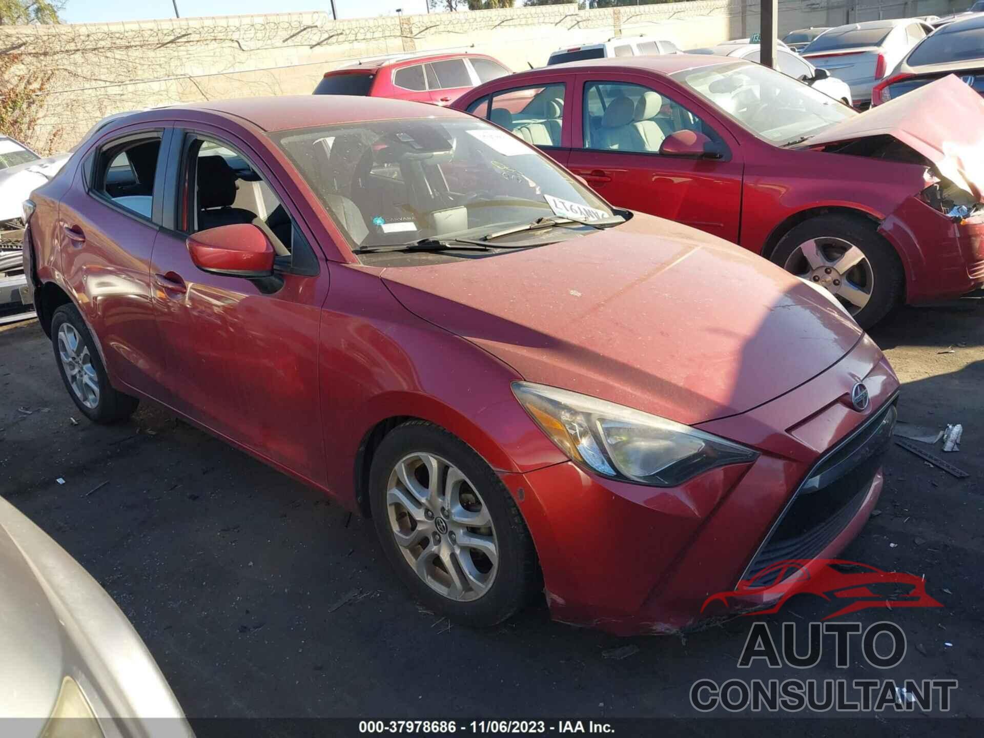 TOYOTA SCION IA 2016 - 3MYDLBZV8GY100173