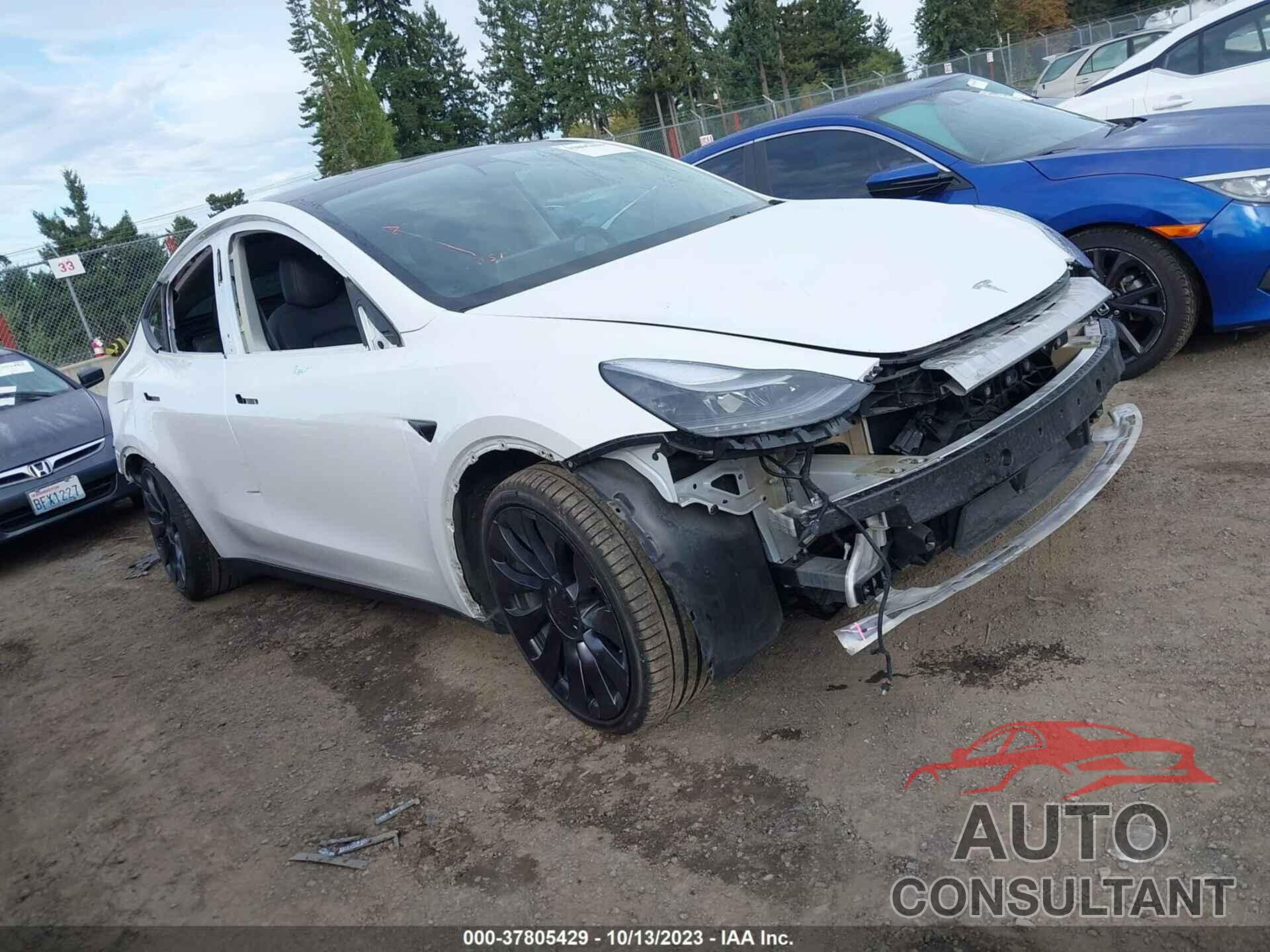 TESLA MODEL Y 2022 - 7SAYGDEF1NF460329