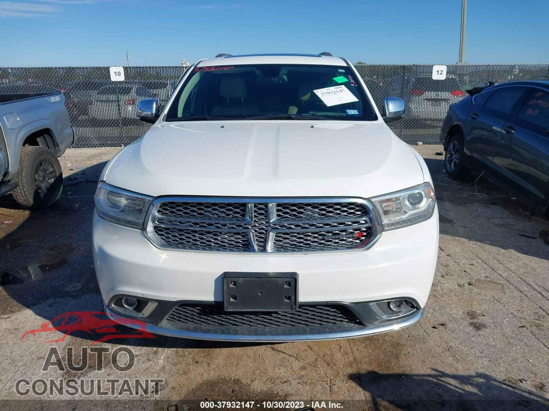 DODGE DURANGO 2016 - 1C4RDHEG2GC374490