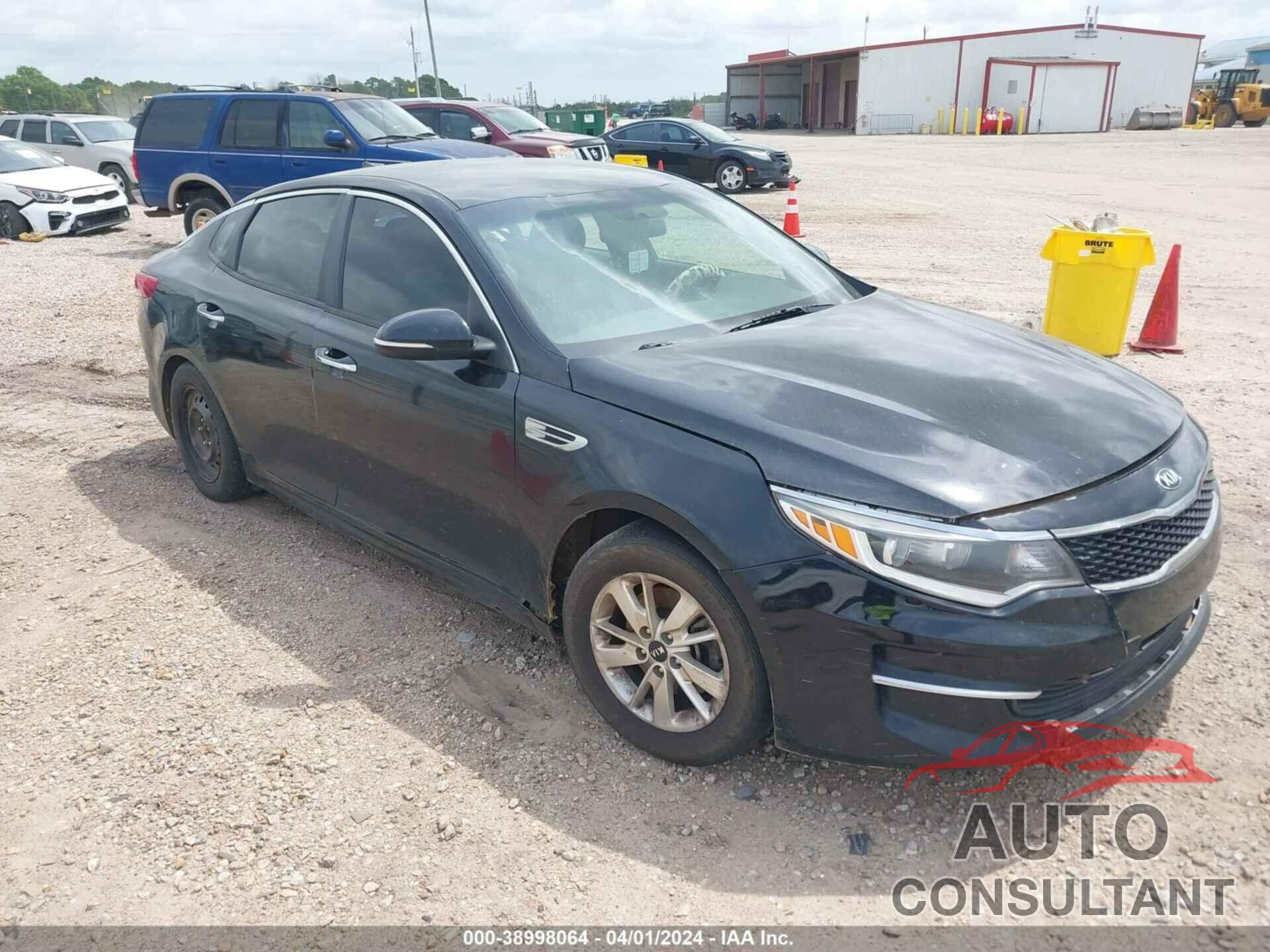 KIA OPTIMA 2018 - 5XXGT4L33JG190489