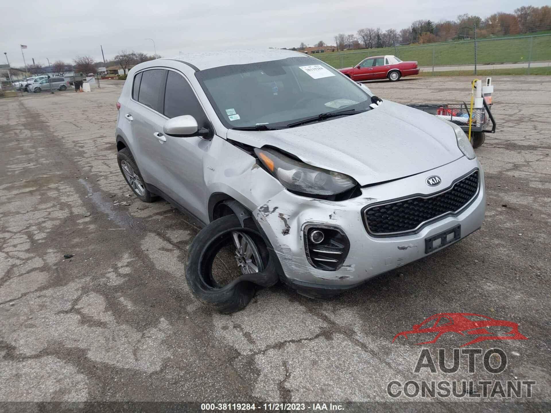 KIA SPORTAGE 2017 - KNDPMCAC8H7078915