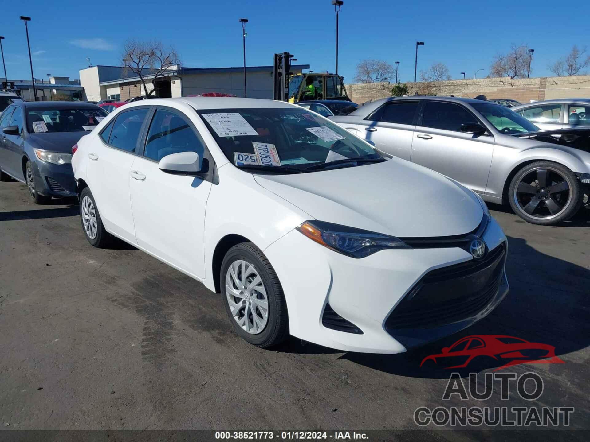 TOYOTA COROLLA 2017 - 2T1BURHE8HC880285