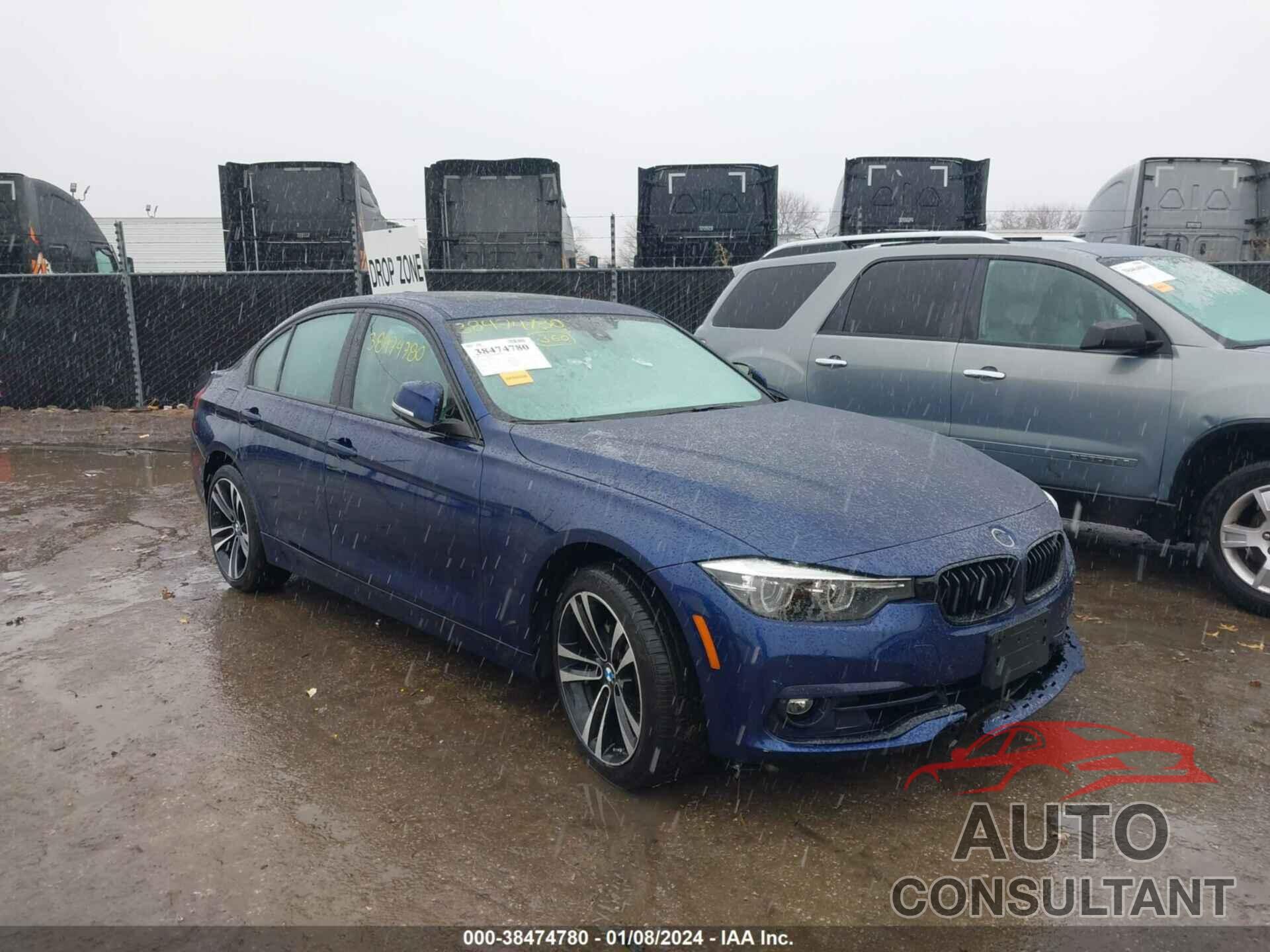 BMW 330I 2018 - WBA8D9C58JEM33103