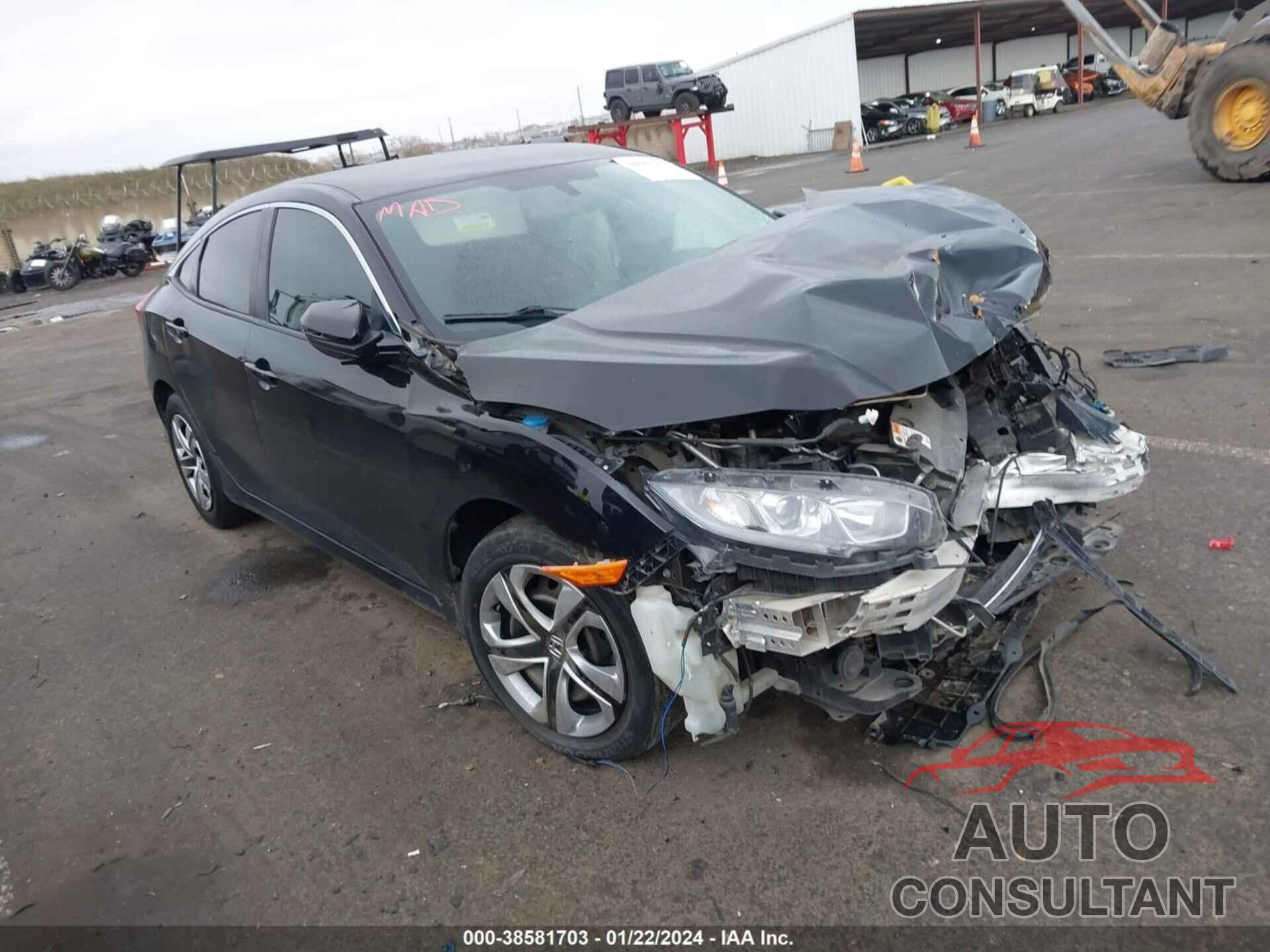 HONDA CIVIC 2018 - 2HGFC2F59JH505047