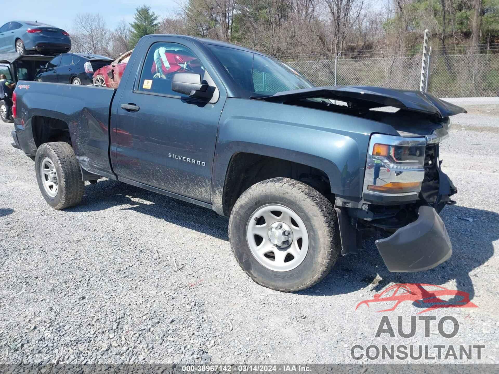 CHEVROLET SILVERADO 1500 2017 - 1GCNKNEH0HZ319319