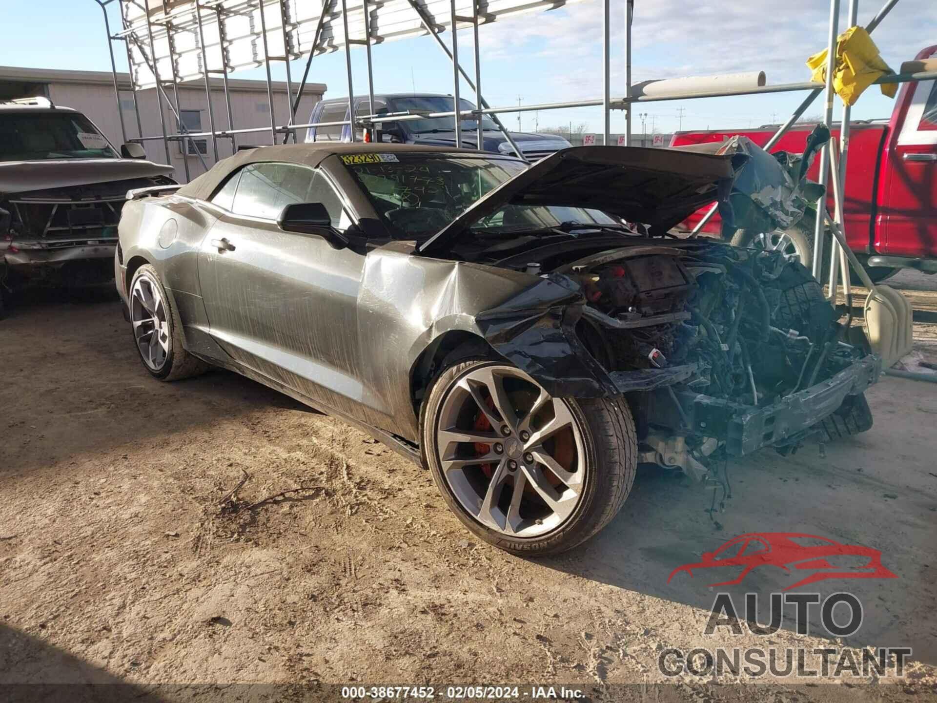 CHEVROLET CAMARO 2017 - 1G1FH3D73H0137742