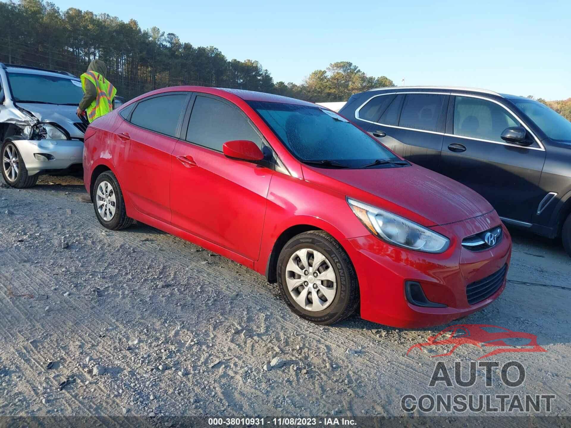 HYUNDAI ACCENT 2017 - KMHCT4AE4HU266112