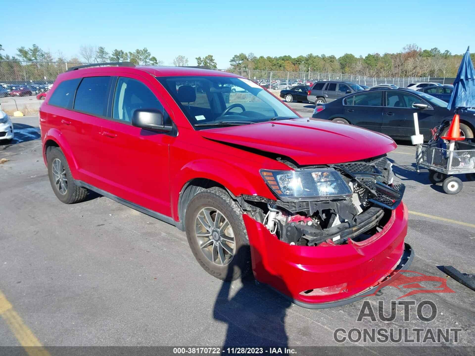 DODGE JOURNEY 2018 - 3C4PDCAB3JT296219