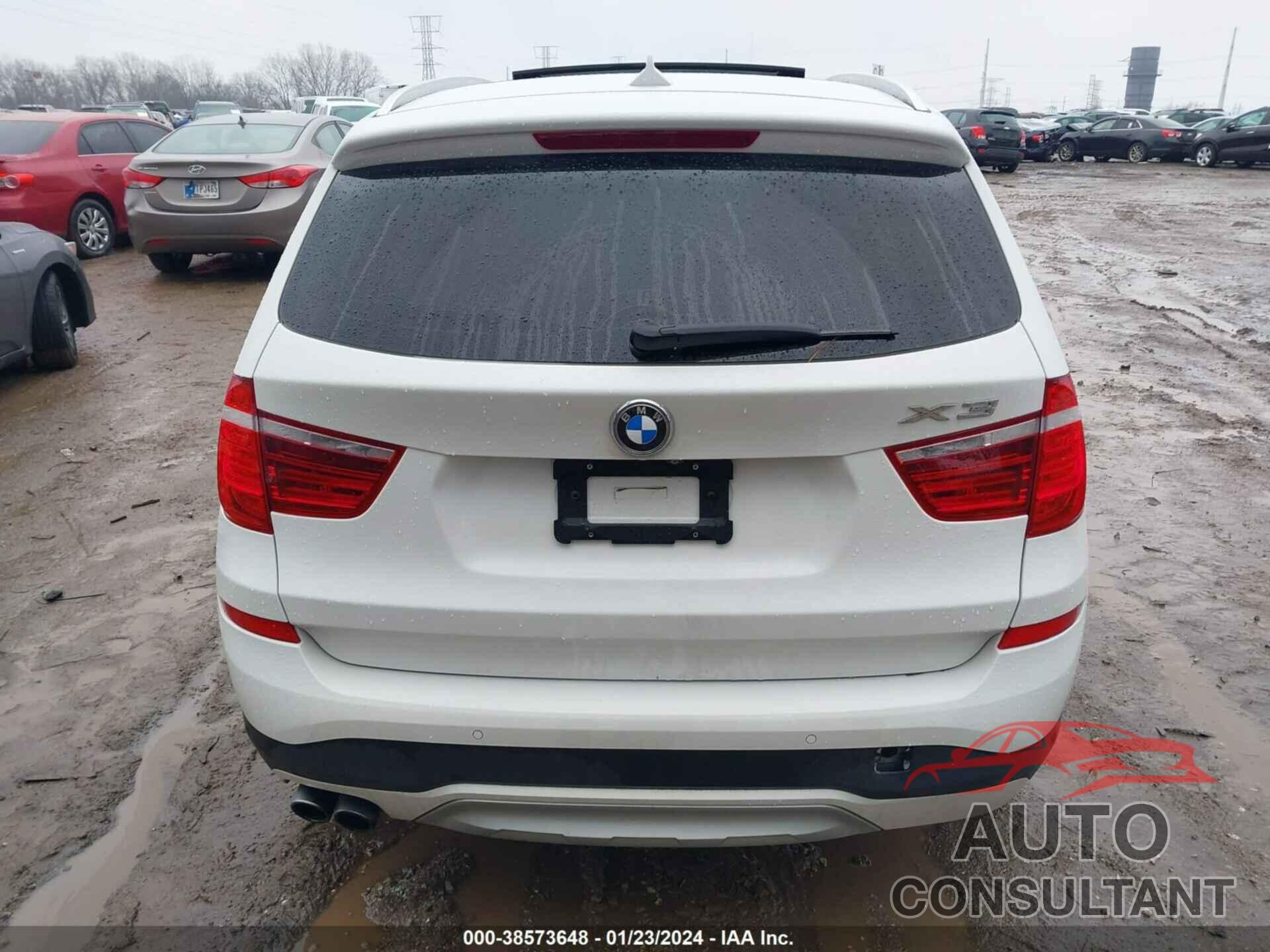 BMW X3 2017 - 5UXWX7C55H0U40599