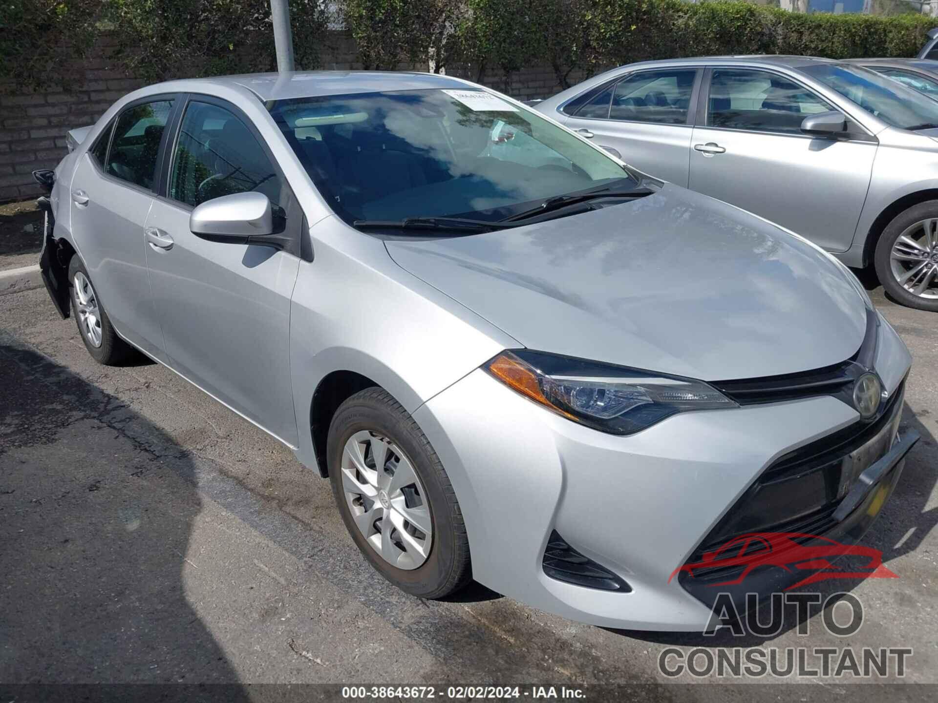 TOYOTA COROLLA 2017 - 5YFBURHE1HP709782
