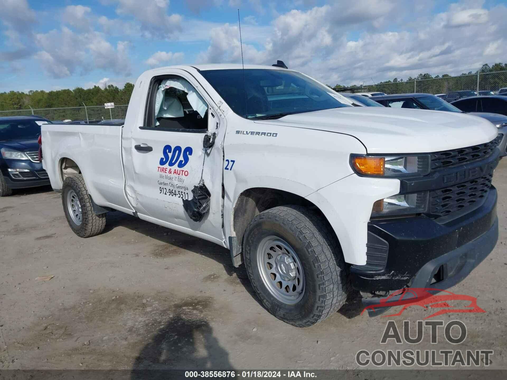 CHEVROLET SILVERADO 1500 2019 - 3GCNWAEF4KG269236