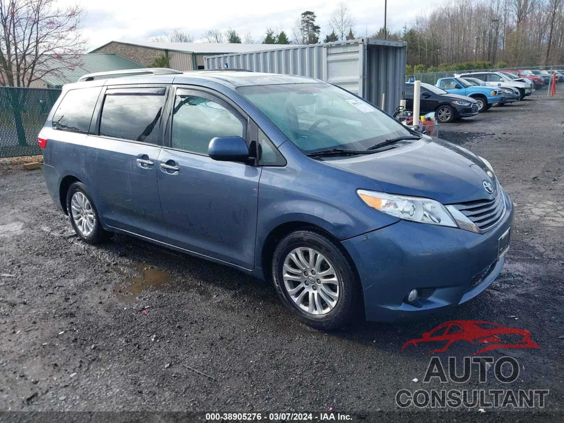 TOYOTA SIENNA 2016 - 5TDYK3DC2GS731250