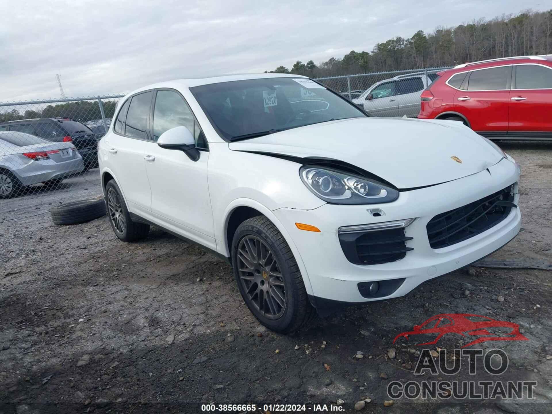 PORSCHE CAYENNE 2017 - WP1AA2A2XHKA82234