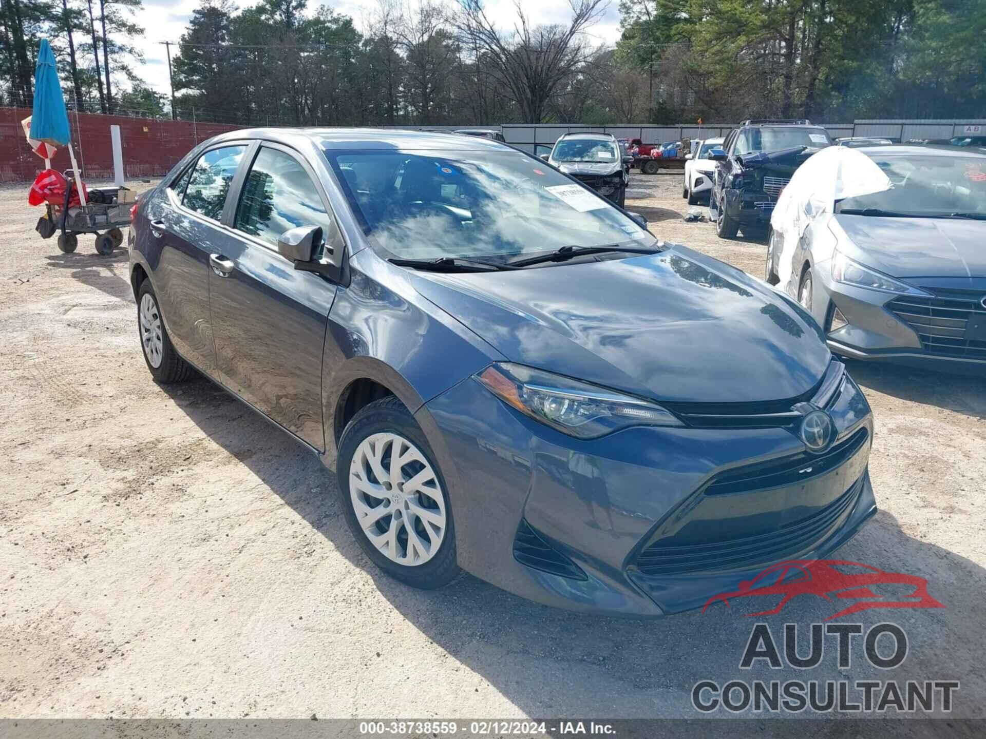 TOYOTA COROLLA 2019 - 5YFBURHE5KP877304