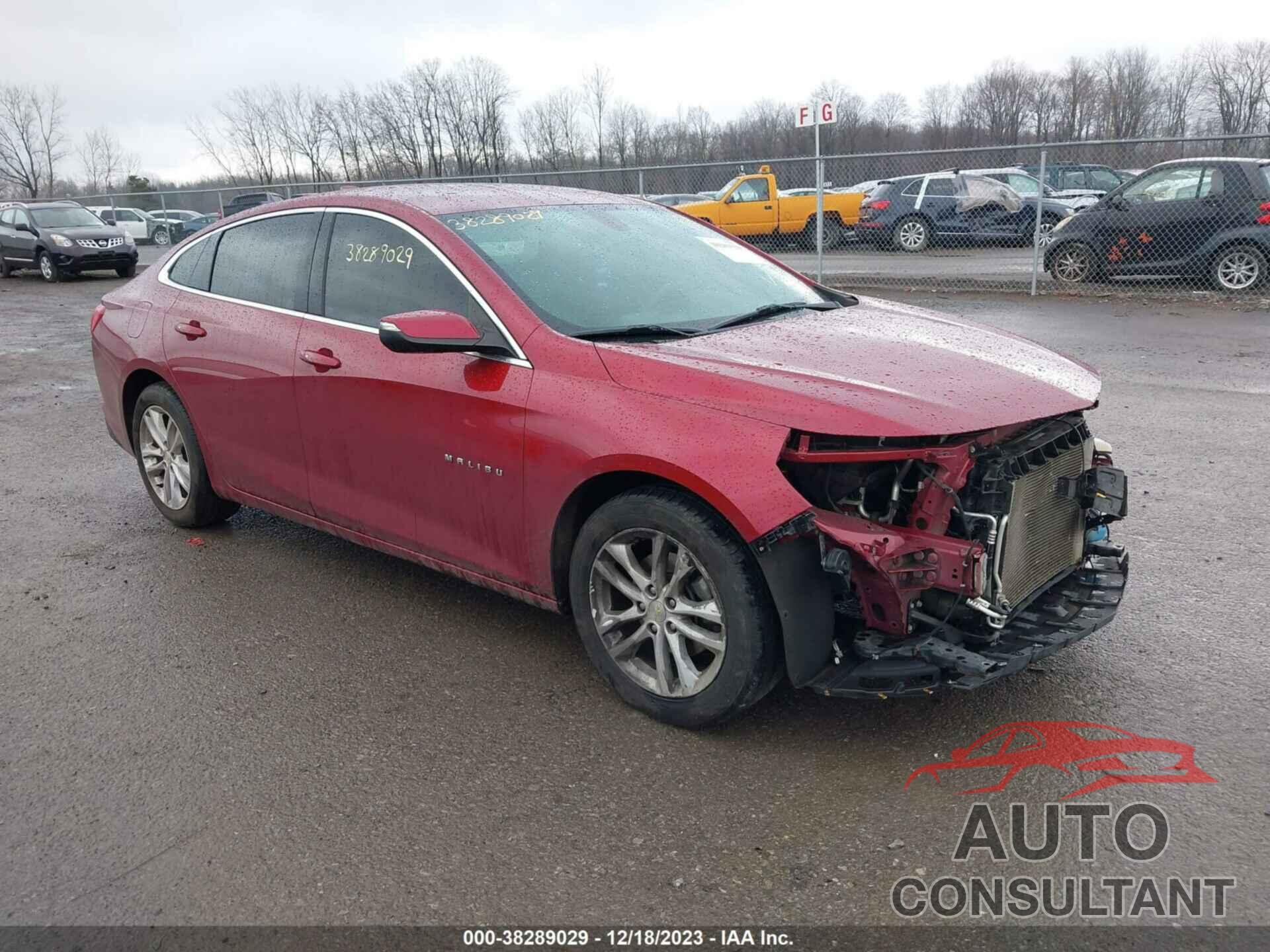 CHEVROLET MALIBU 2017 - 1G1ZE5ST3HF176992