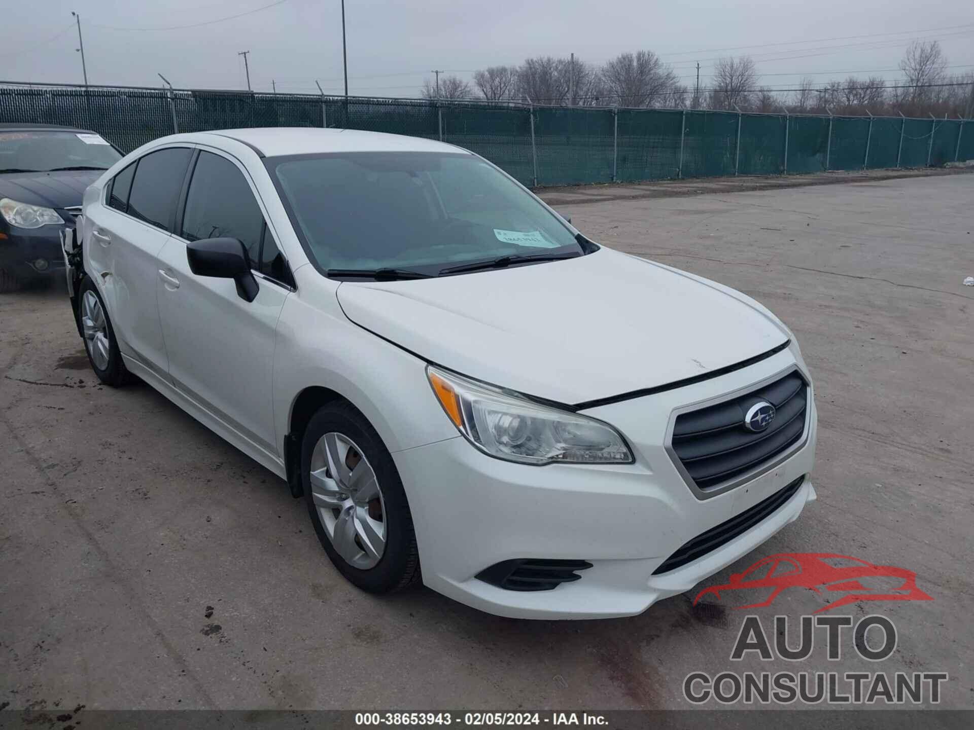 SUBARU LEGACY 2016 - 4S3BNBA63G3062851