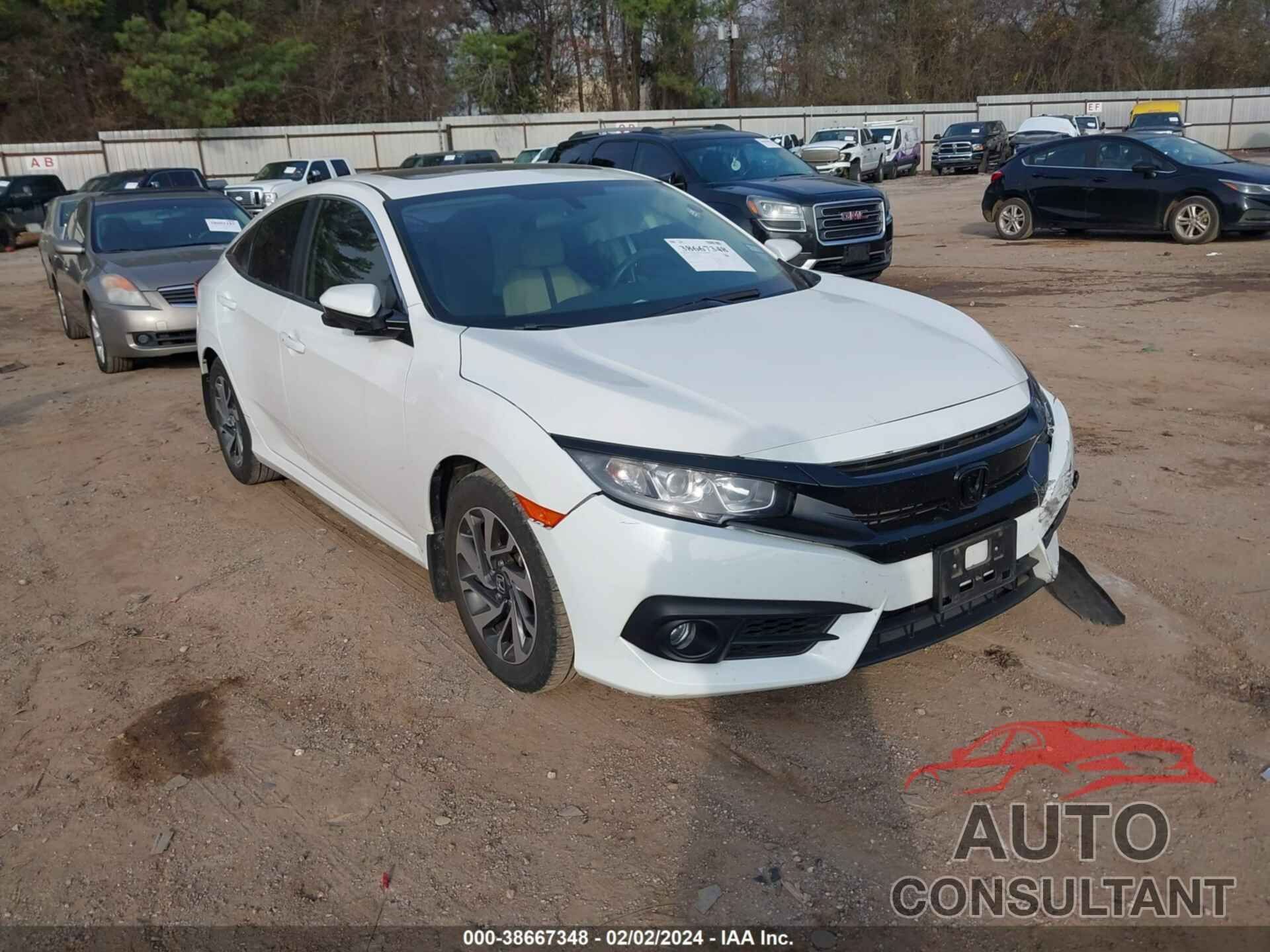 HONDA CIVIC 2017 - 19XFC2F70HE073132