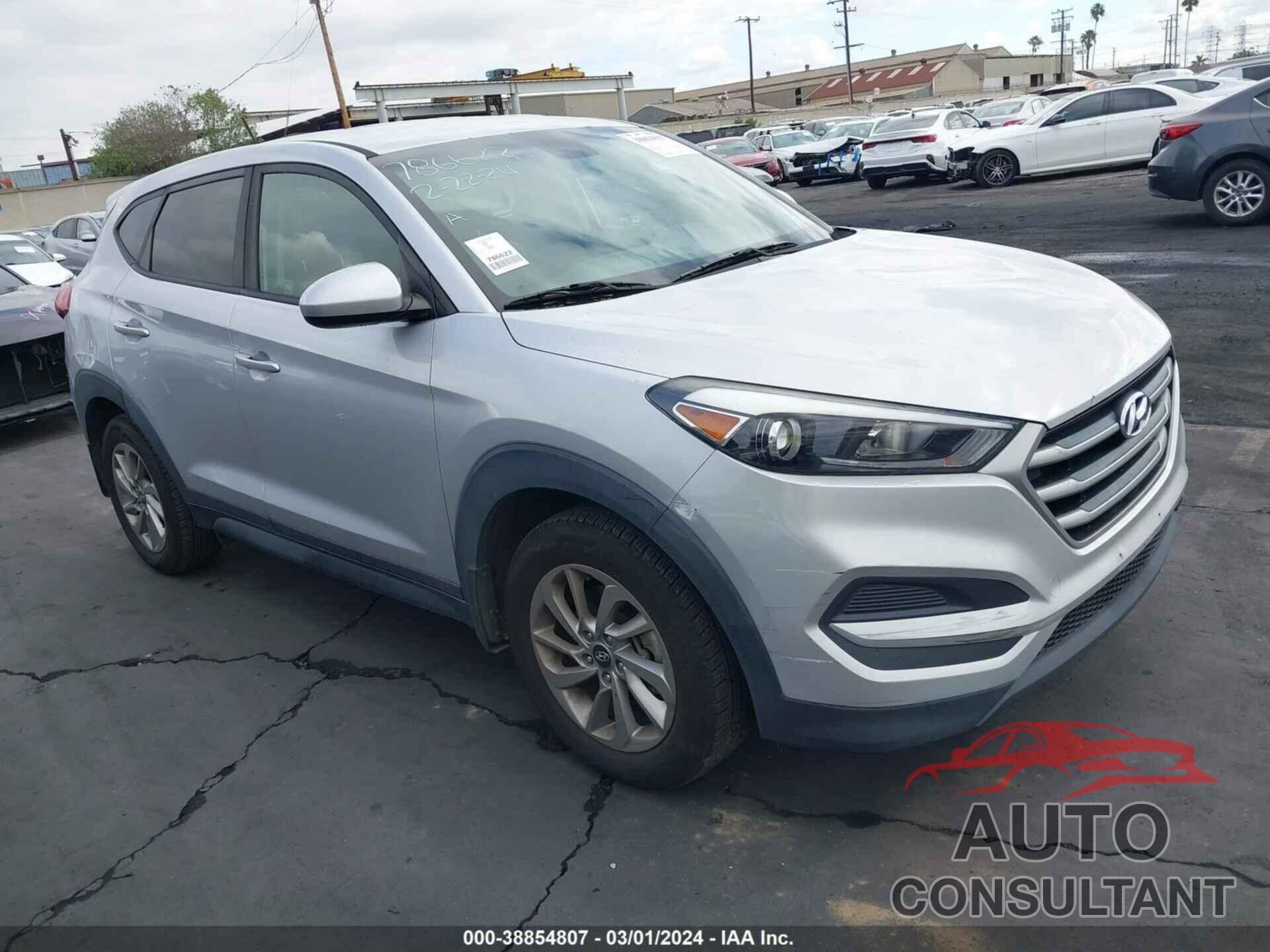 HYUNDAI TUCSON 2017 - KM8J23A46HU541264