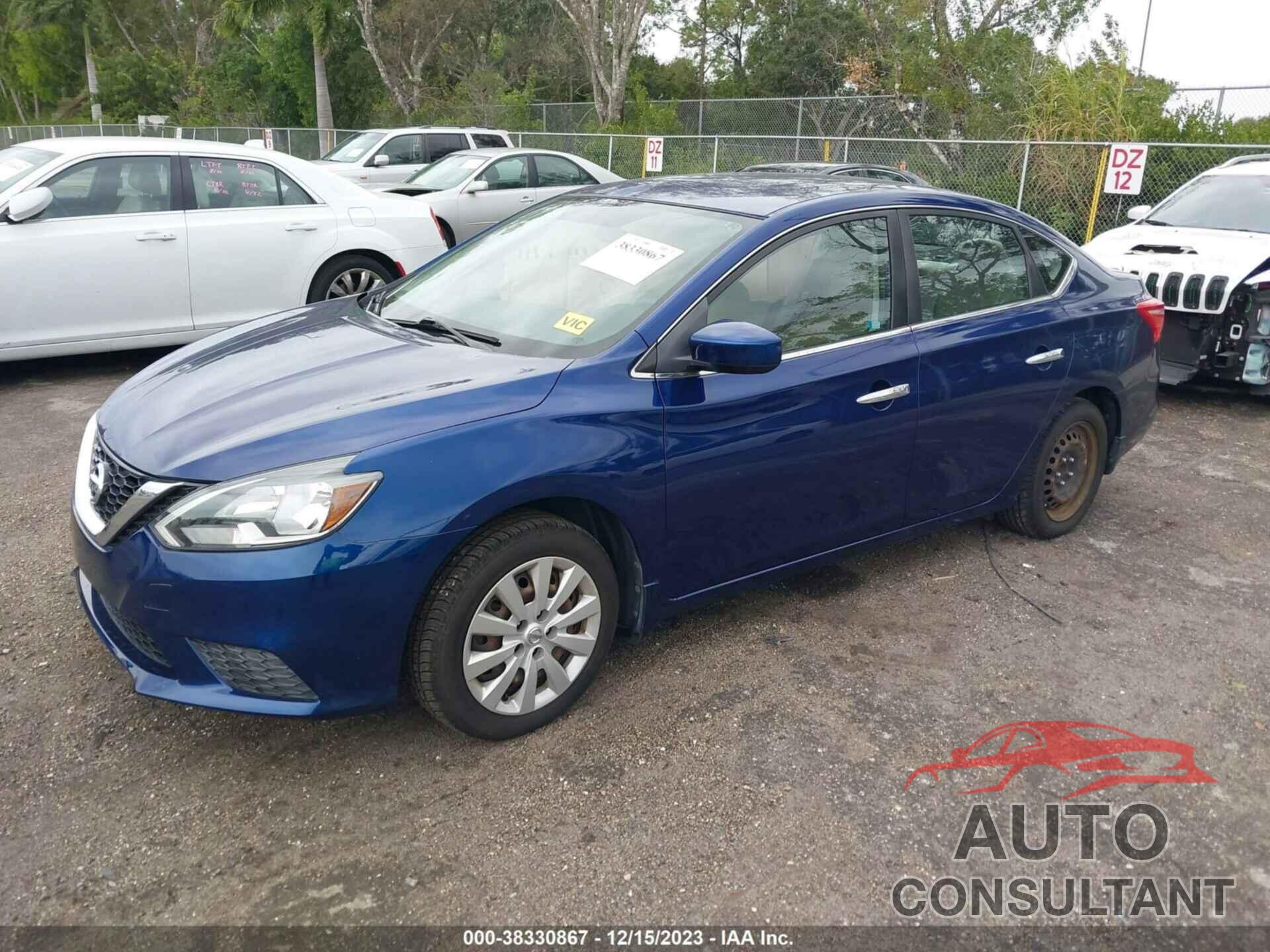 NISSAN SENTRA 2016 - 3N1AB7AP7GY247487