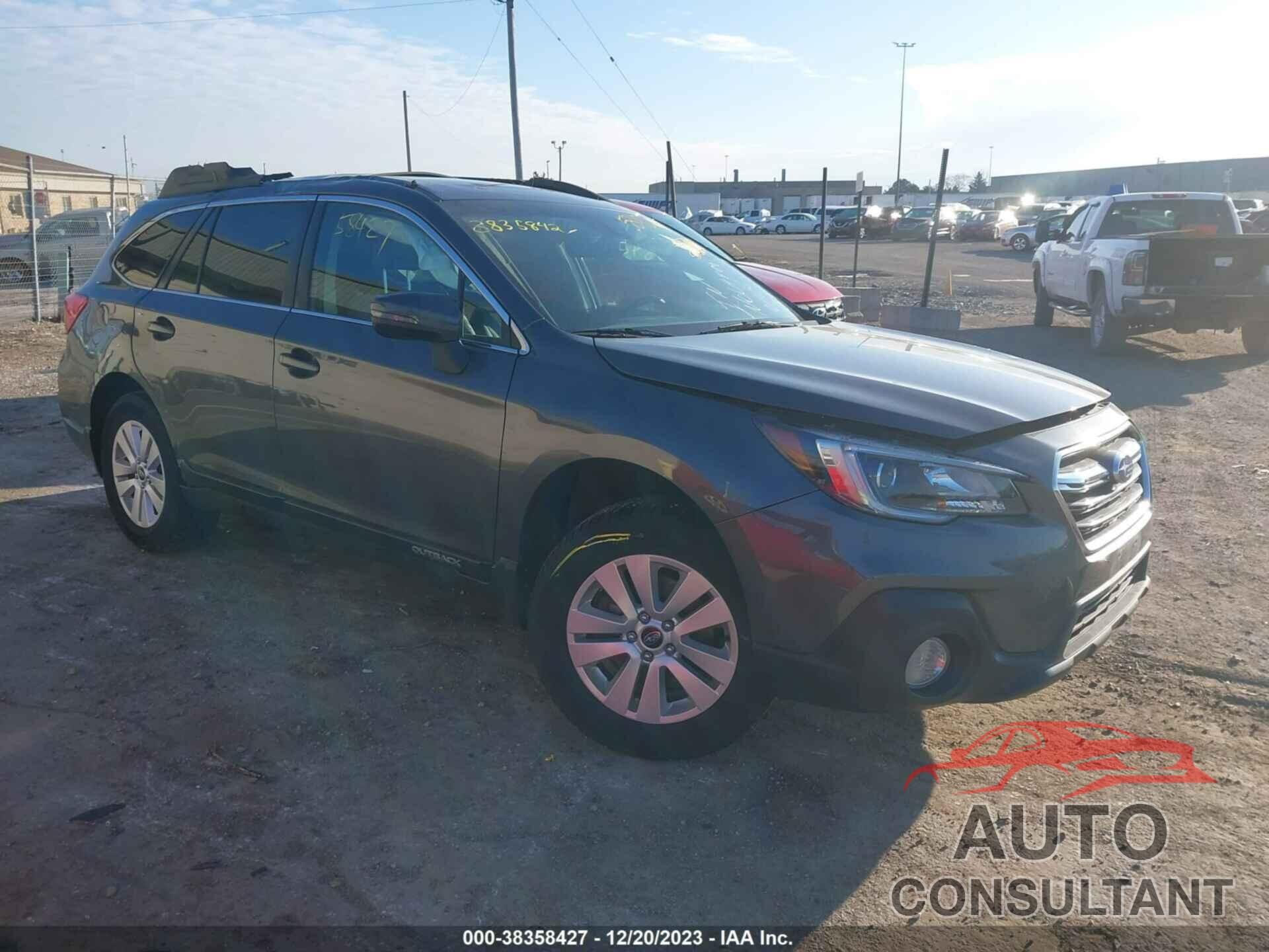 SUBARU OUTBACK 2018 - 4S4BSAHCXJ3364154