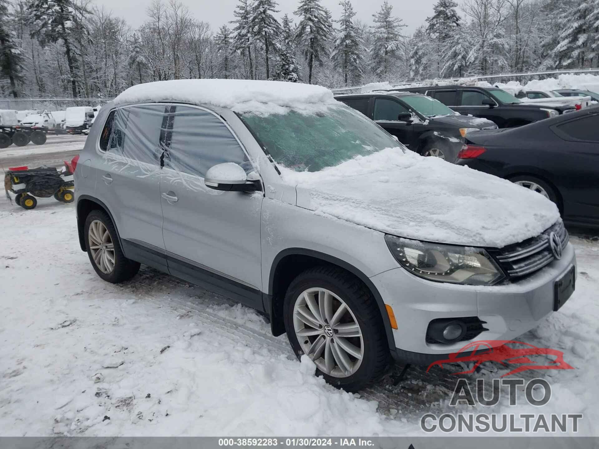 VOLKSWAGEN TIGUAN 2016 - WVGBV7AXXGW565213