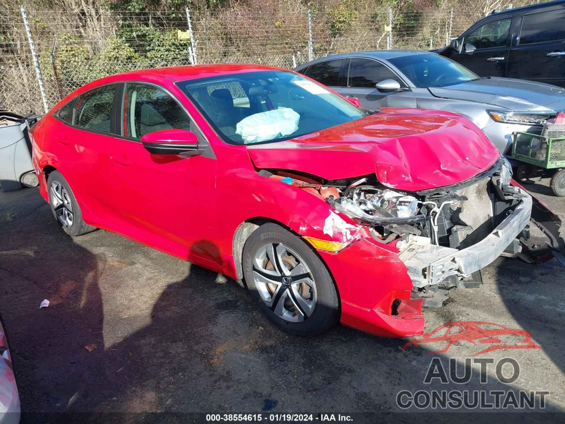 HONDA CIVIC 2018 - 2HGFC2F59JH566009