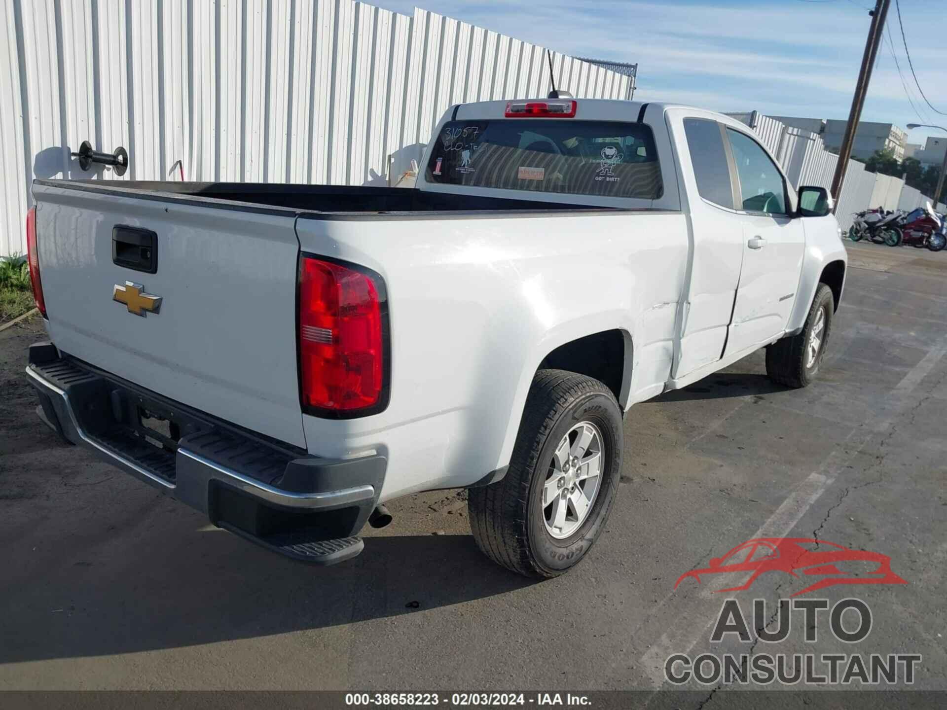 CHEVROLET COLORADO 2017 - 1GCHSBEA2H1160333