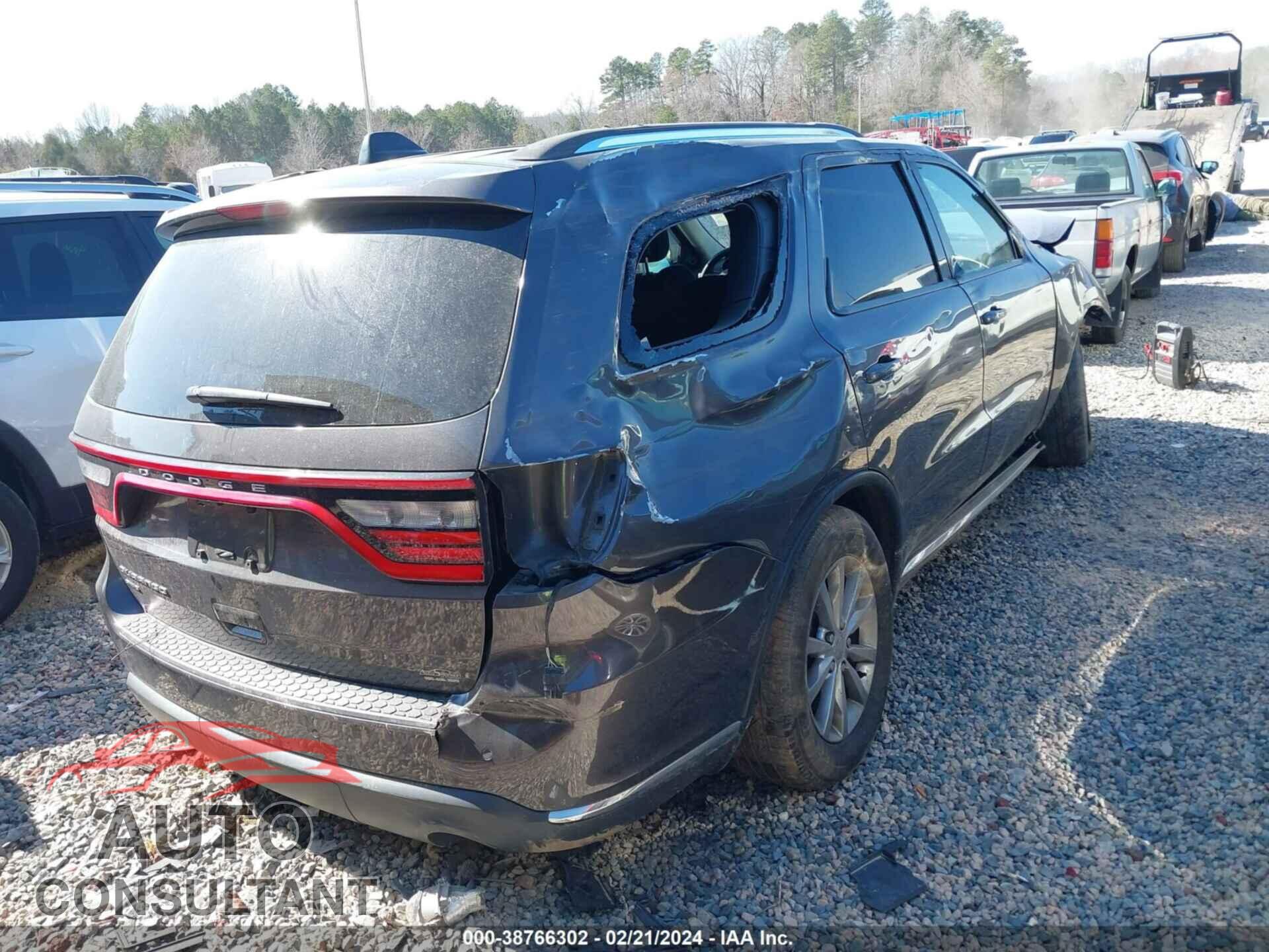 DODGE DURANGO 2017 - 1C4RDJAGXHC733213