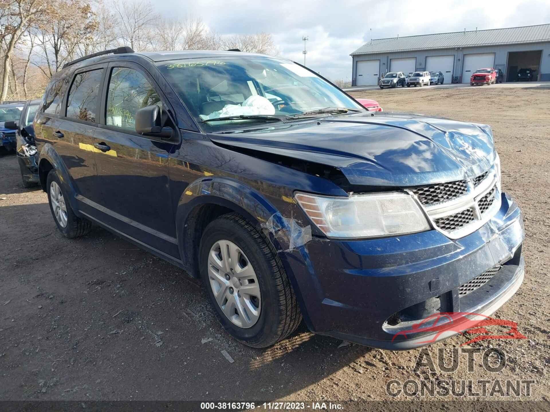 DODGE JOURNEY 2018 - 3C4PDCAB1JT490389