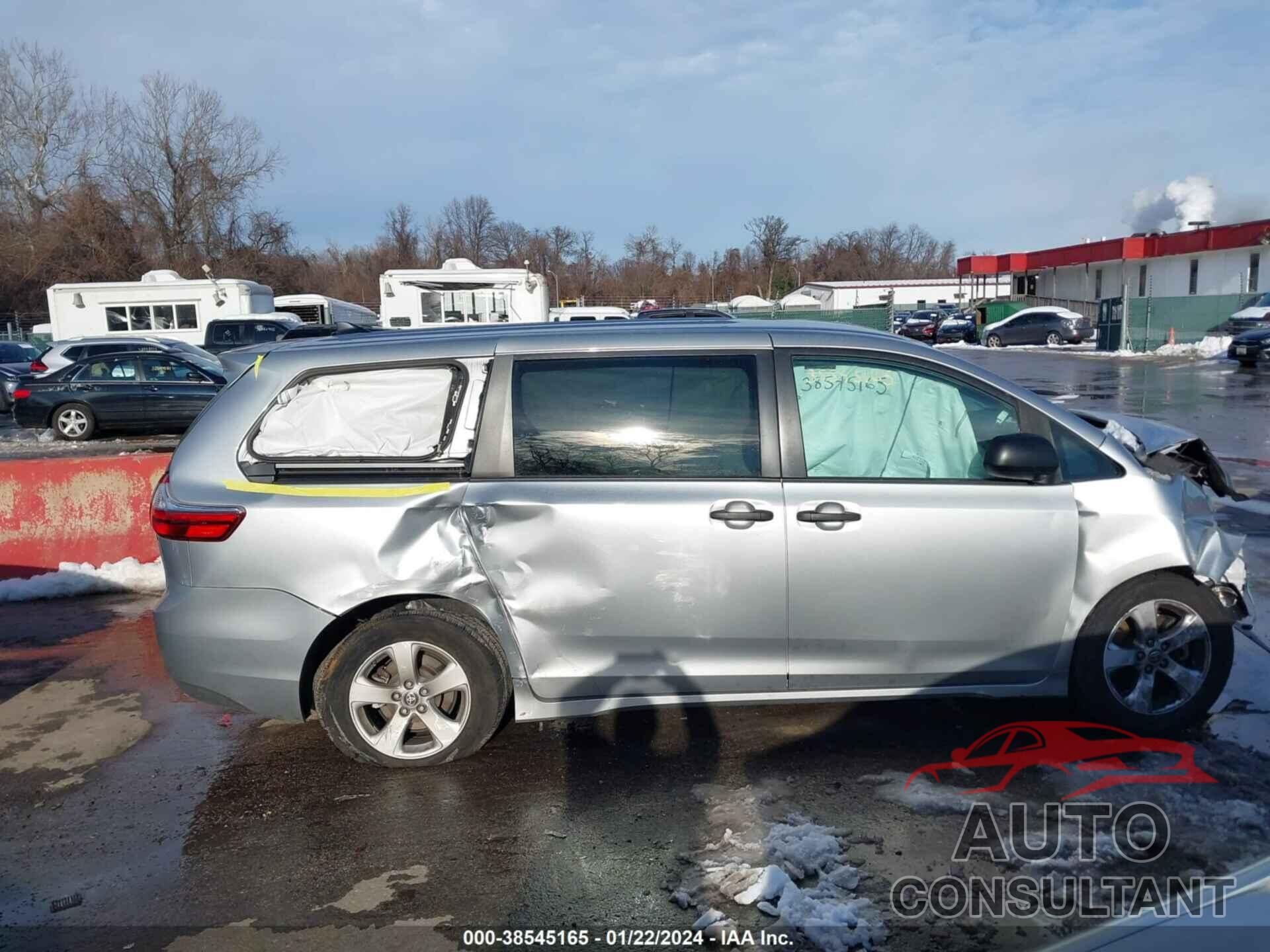 TOYOTA SIENNA 2020 - 5TDZZ3DC8LS072603