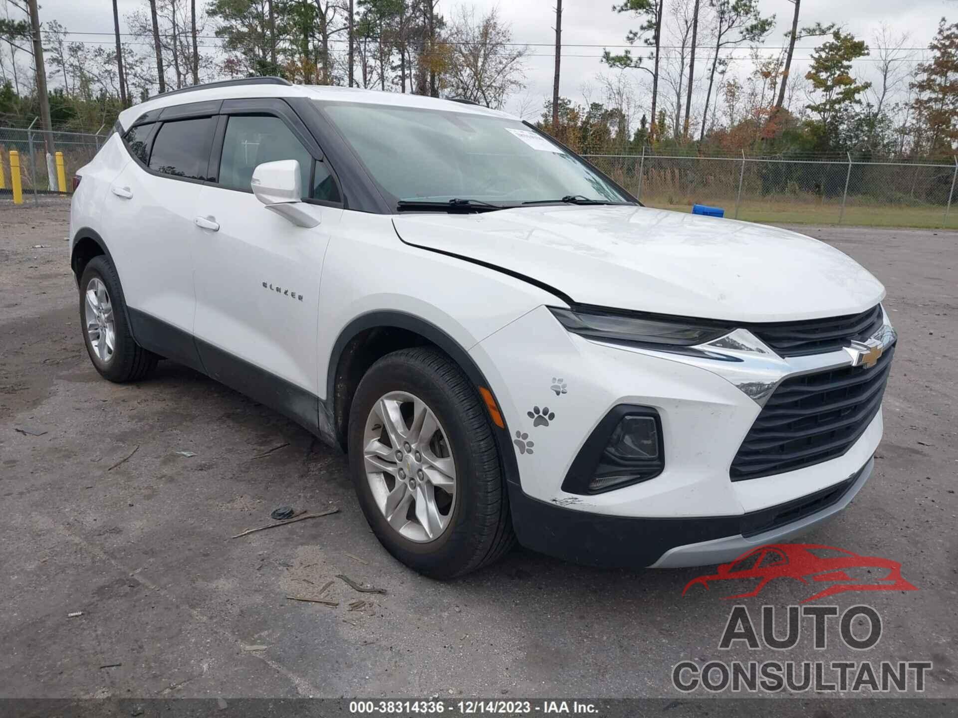 CHEVROLET BLAZER 2019 - 3GNKBDRS5KS613393