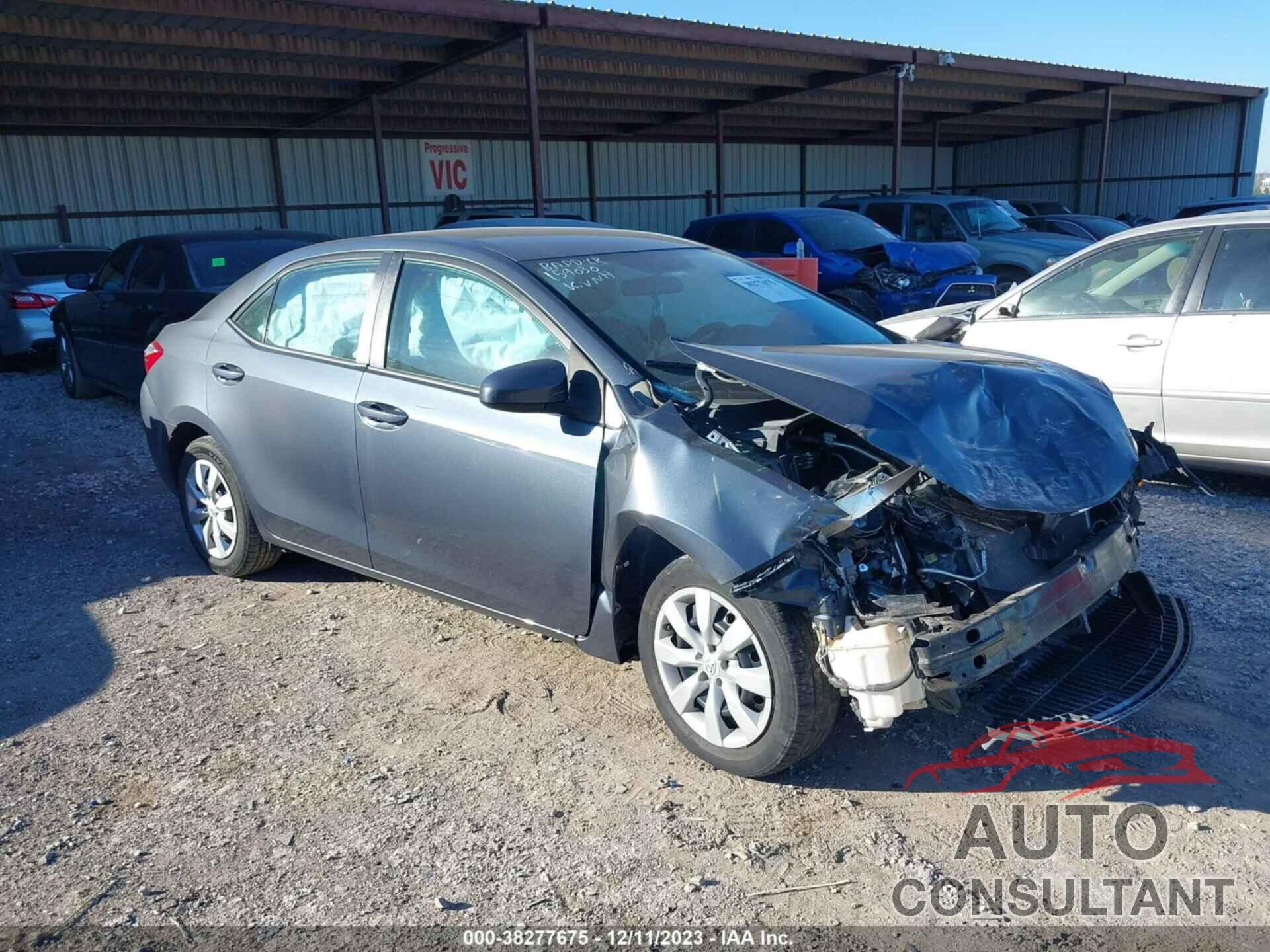 TOYOTA COROLLA 2016 - 2T1BURHE4GC585263