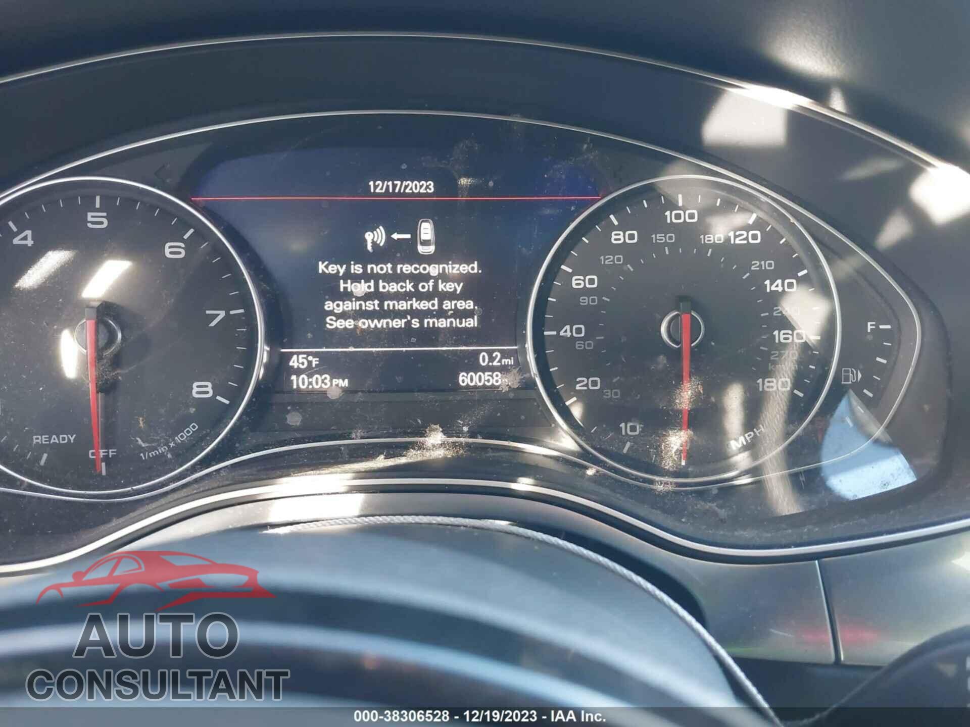 AUDI A6 2017 - WAUG8AFC7HN059783