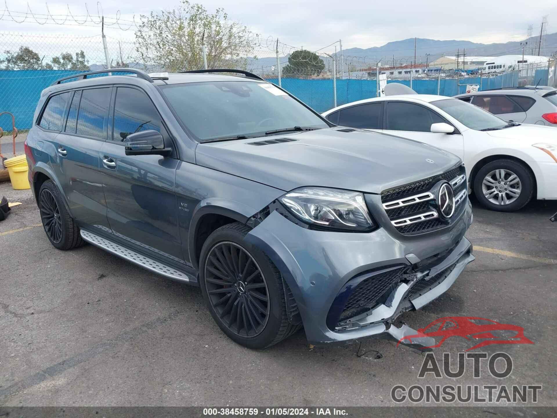 MERCEDES-BENZ AMG GLS 63 2019 - 4JGDF7FE9KB240923