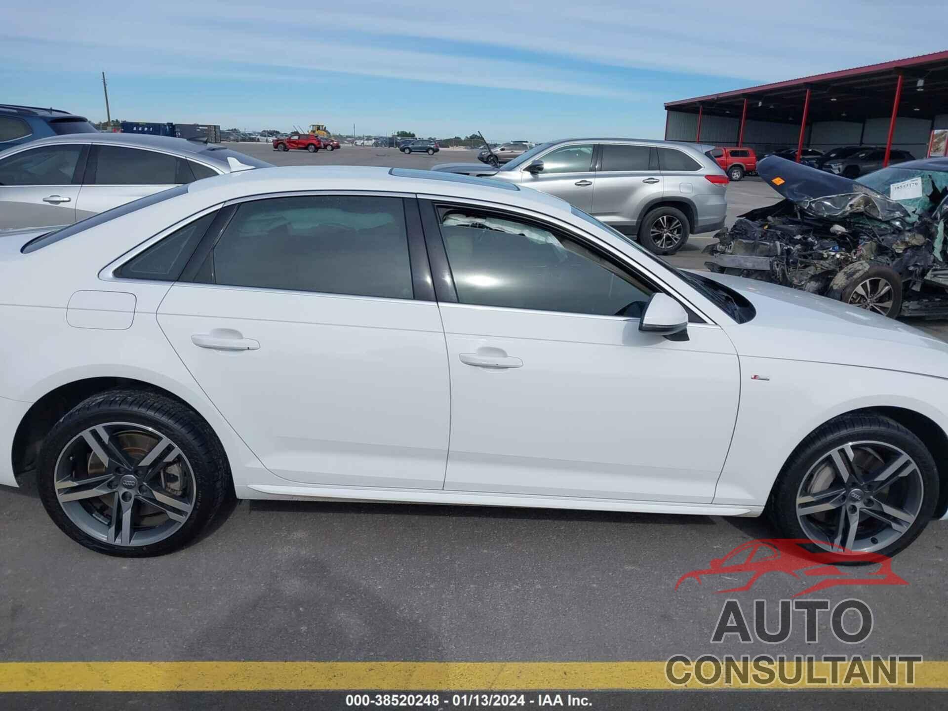 AUDI A4 2017 - WAUENAF49HN036515