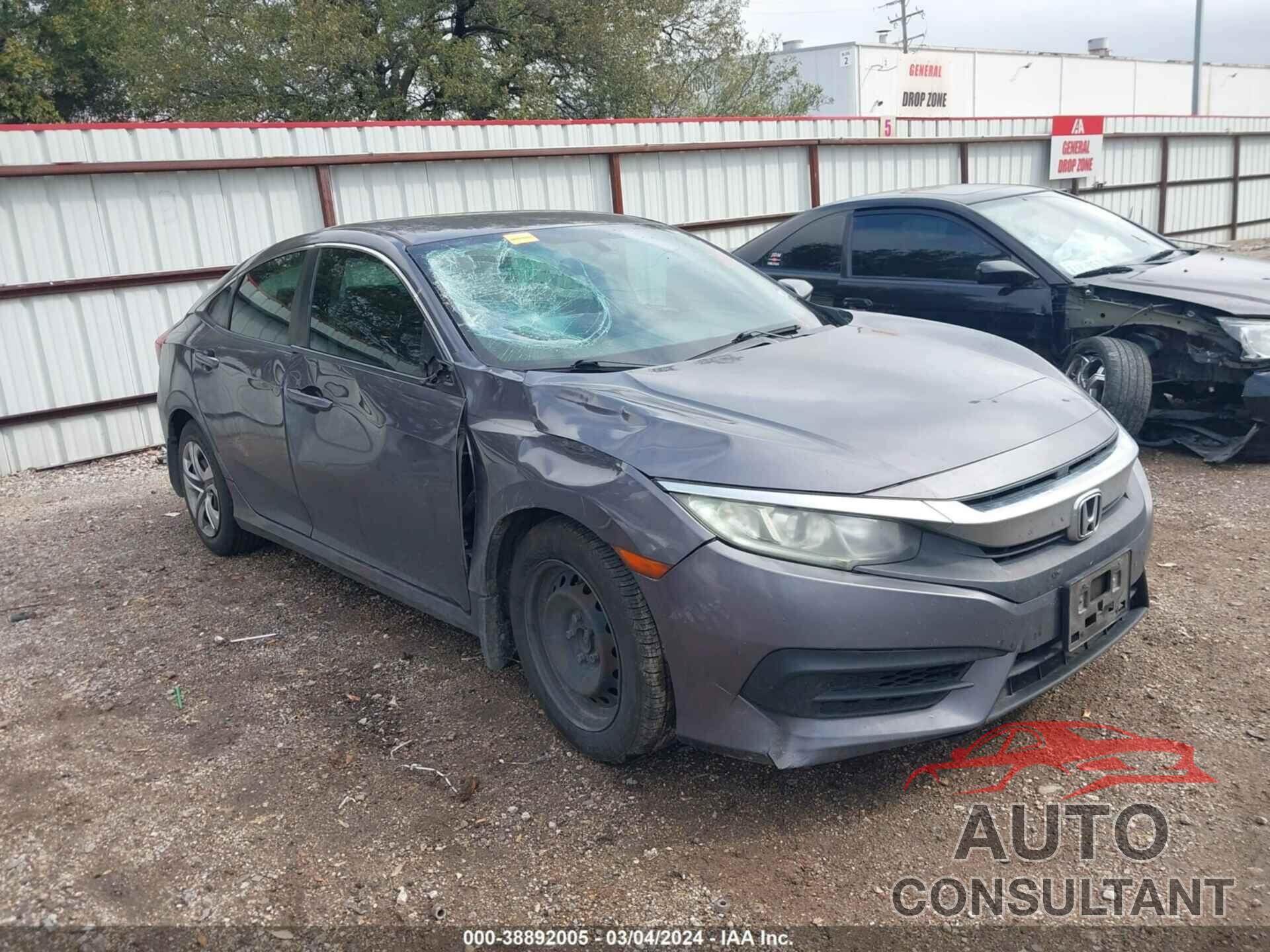 HONDA CIVIC 2016 - 19XFC2F53GE037898