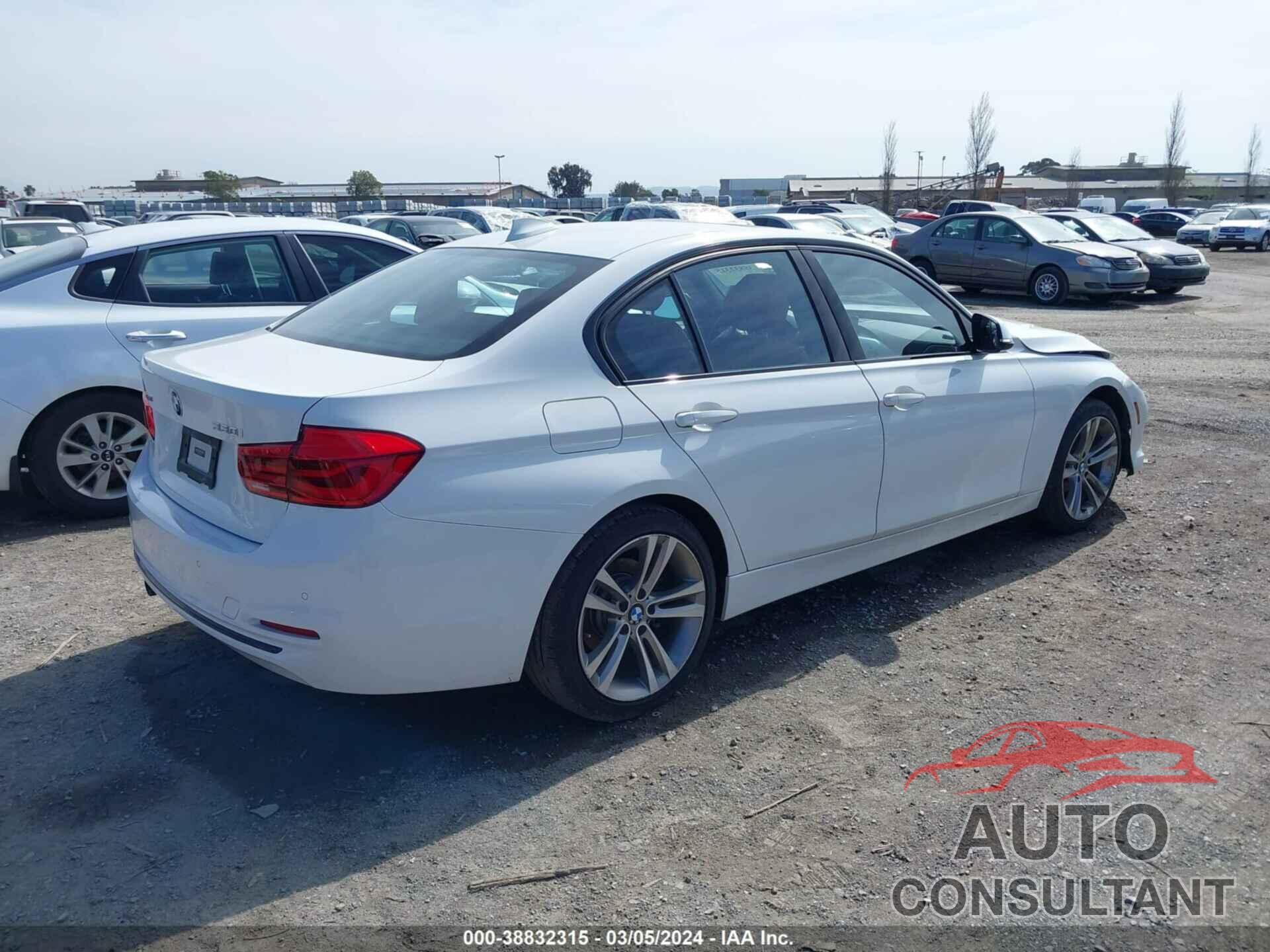 BMW 3 SERIES 2017 - WBA8D9C56HK677604