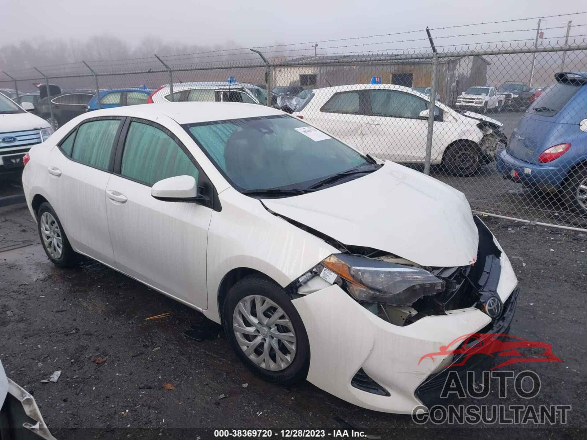 TOYOTA COROLLA 2019 - 5YFBURHE7KP863212