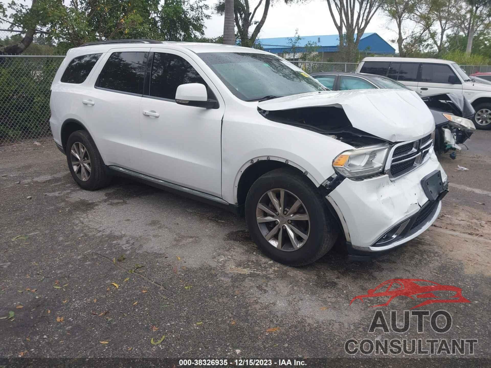 DODGE DURANGO 2016 - 1C4RDHDG0GC308263
