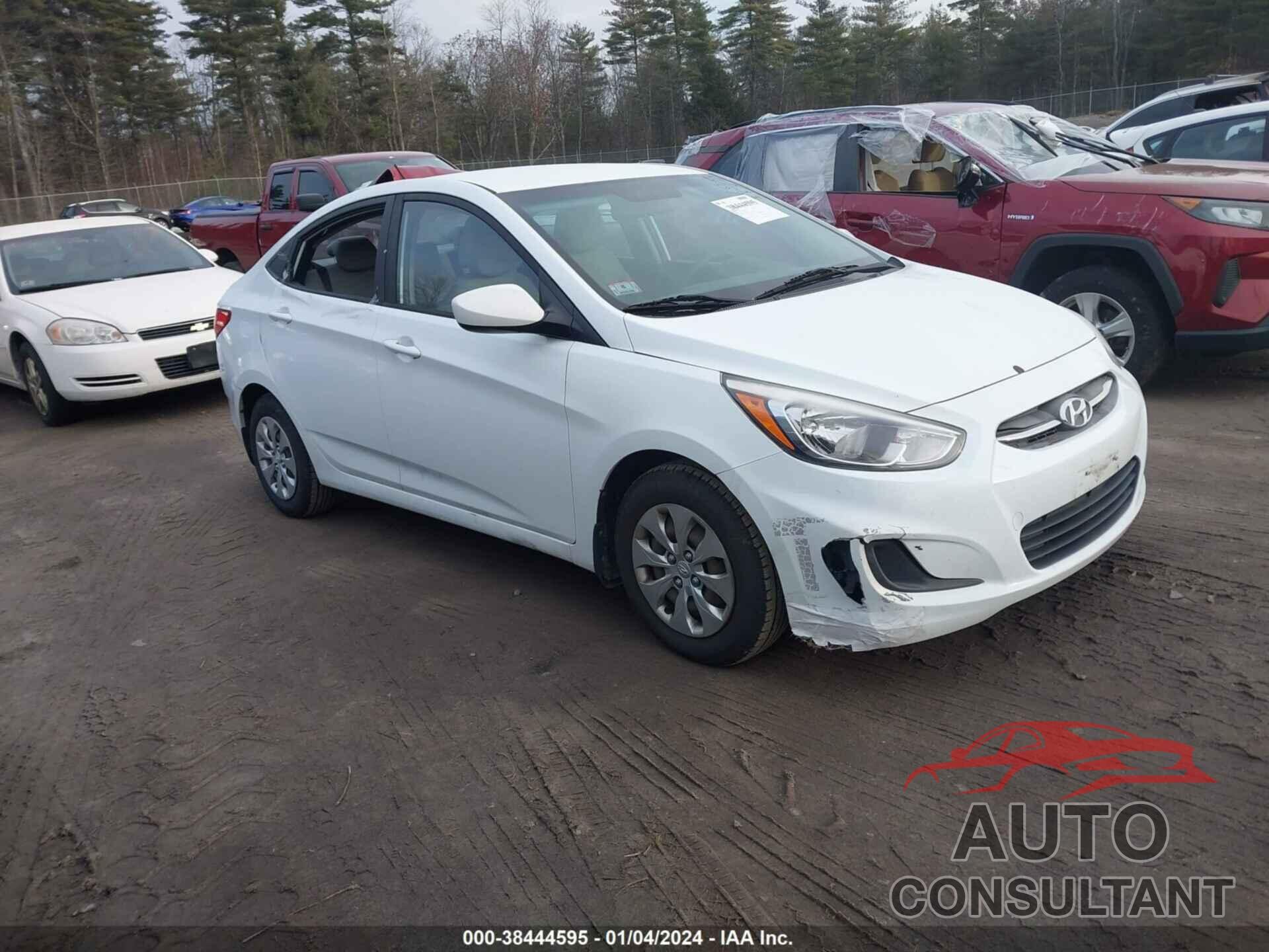 HYUNDAI ACCENT 2016 - KMHCT4AE4GU084649