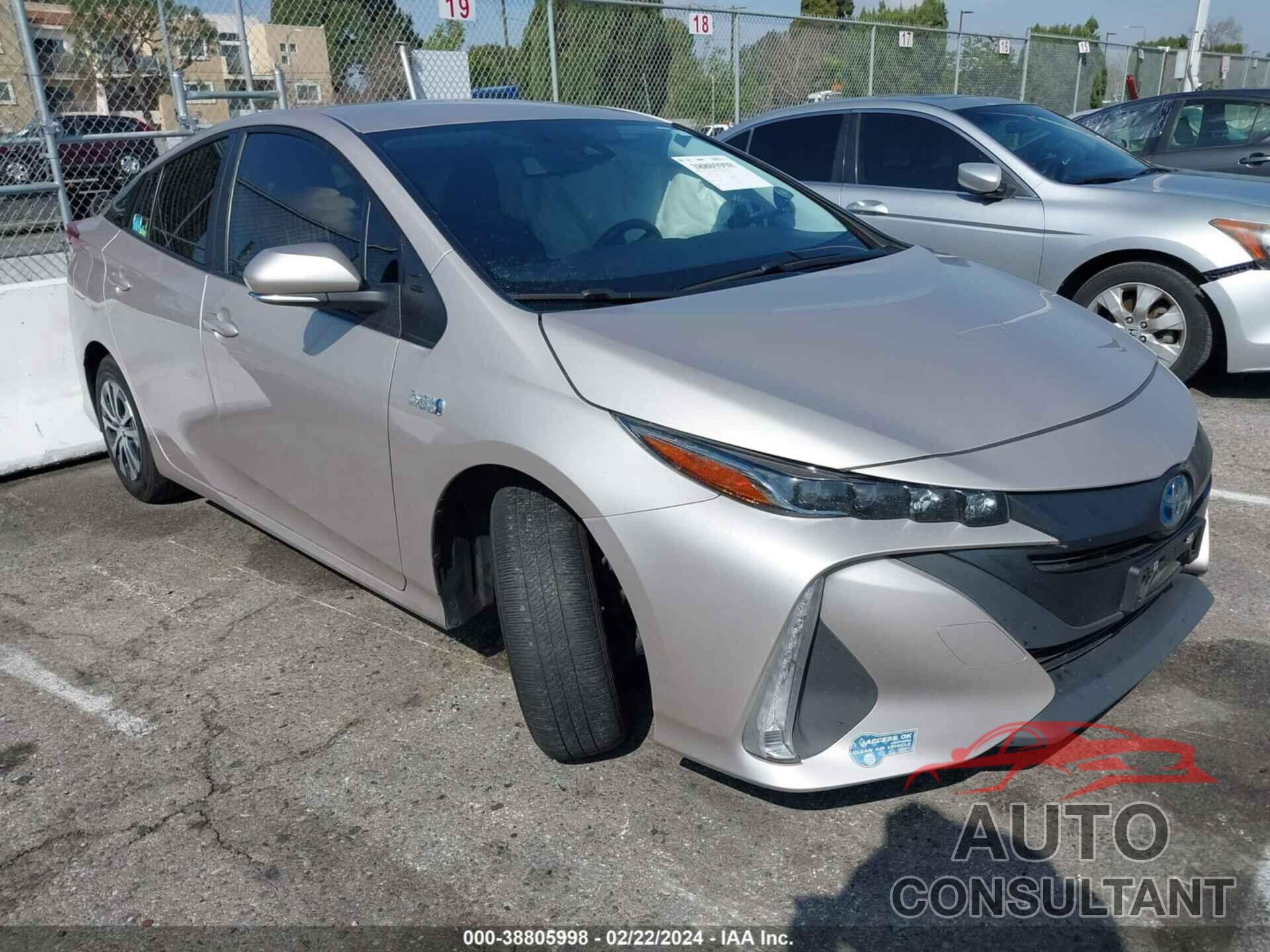 TOYOTA PRIUS PRIME 2021 - JTDKAMFP4M3171274