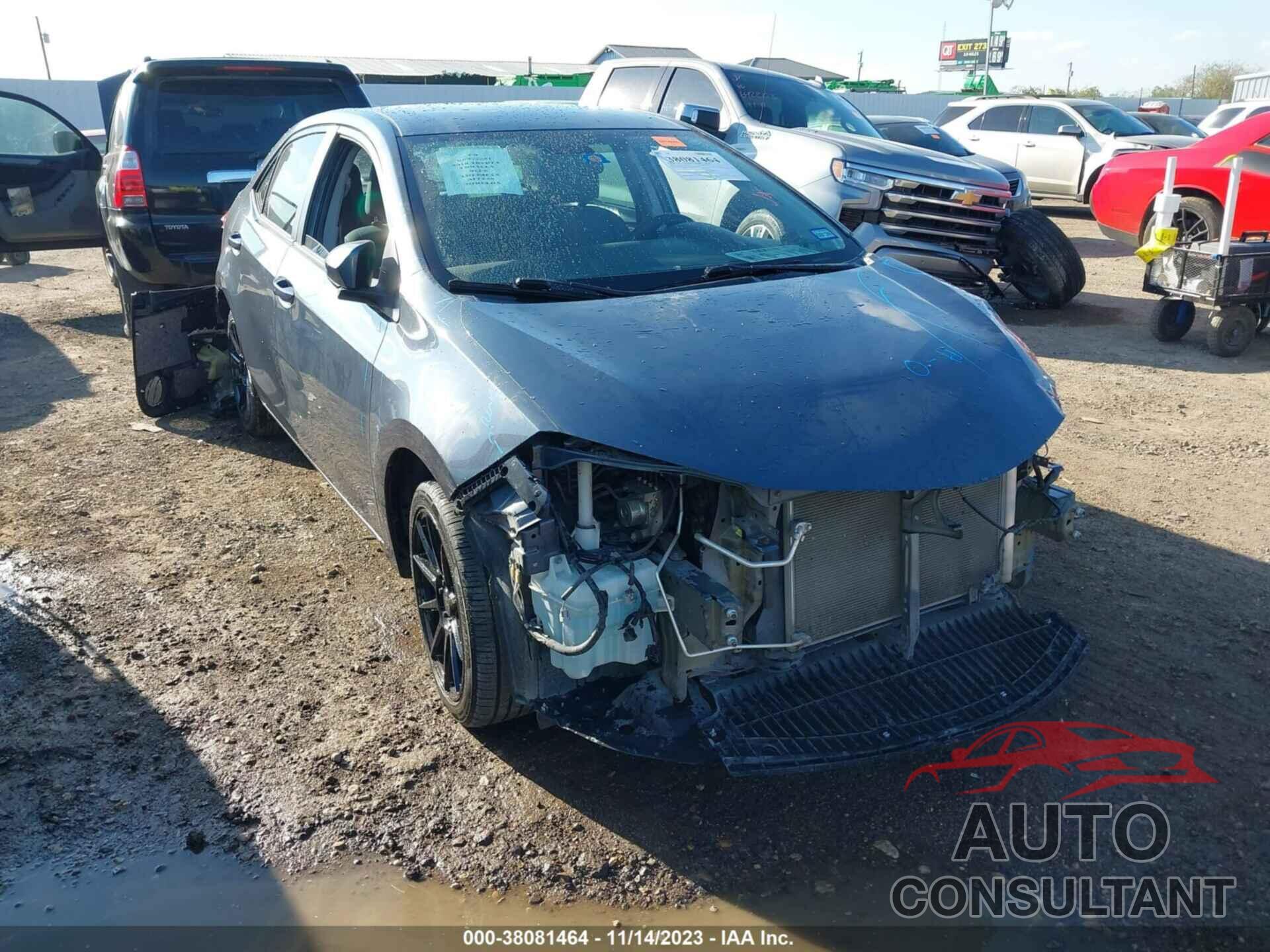 TOYOTA COROLLA 2016 - 5YFBURHE3GP372661
