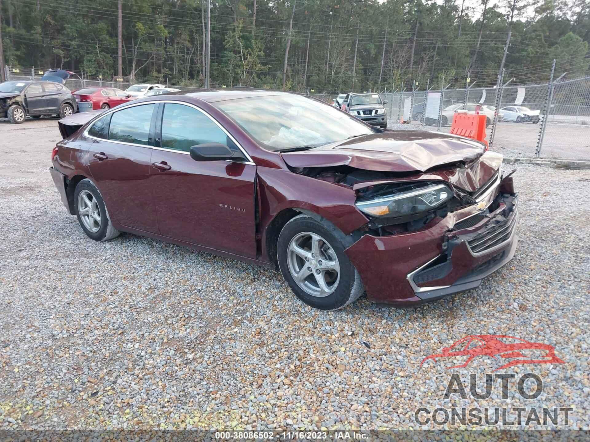 CHEVROLET MALIBU 2016 - 1G1ZB5STXGF279740