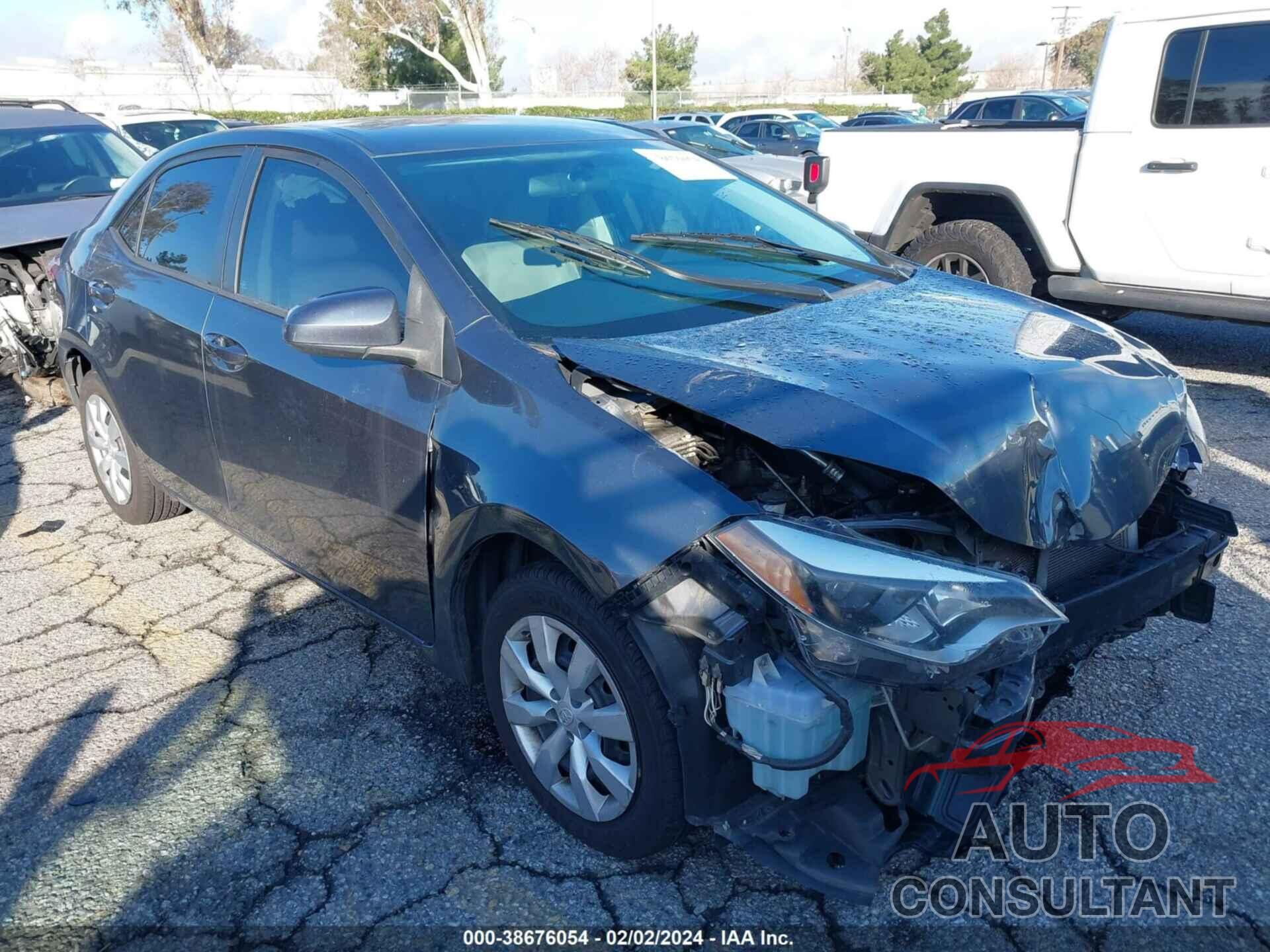 TOYOTA COROLLA 2016 - 5YFBURHEXGP495860