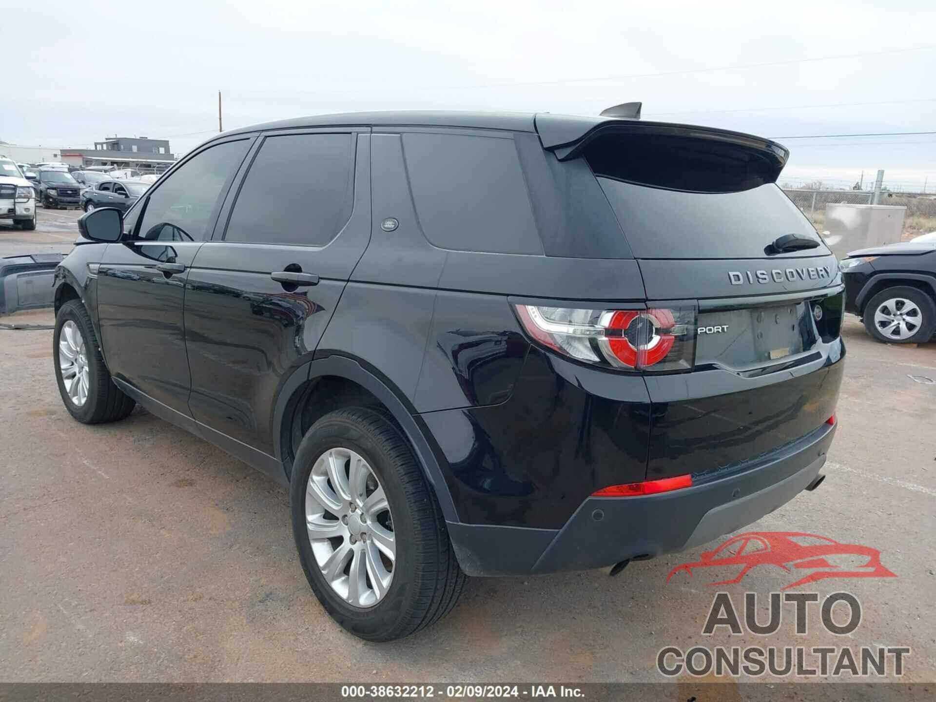 LAND ROVER DISCOVERY SPORT 2018 - SALCP2RX7JH746929