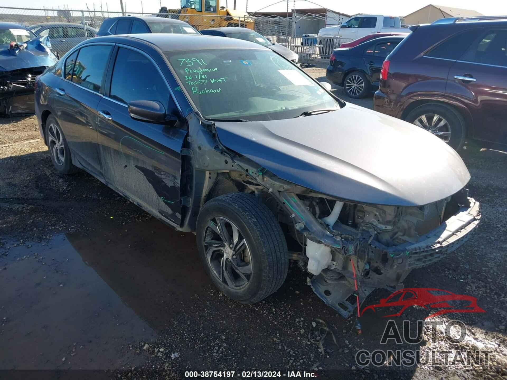 HONDA ACCORD 2017 - 1HGCR2F34HA162480