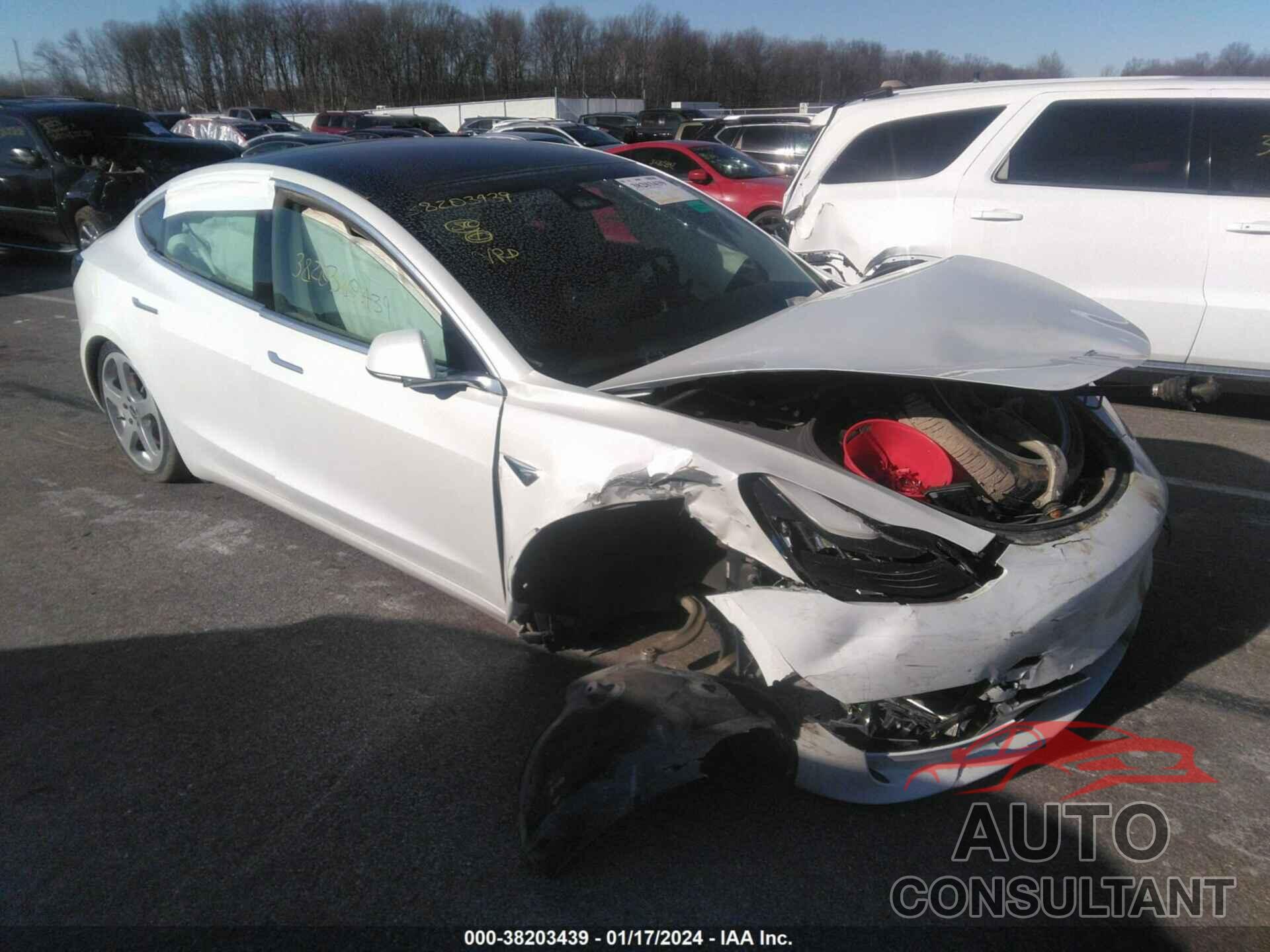 TESLA MODEL 3 2019 - 5YJ3E1EB9KF514349
