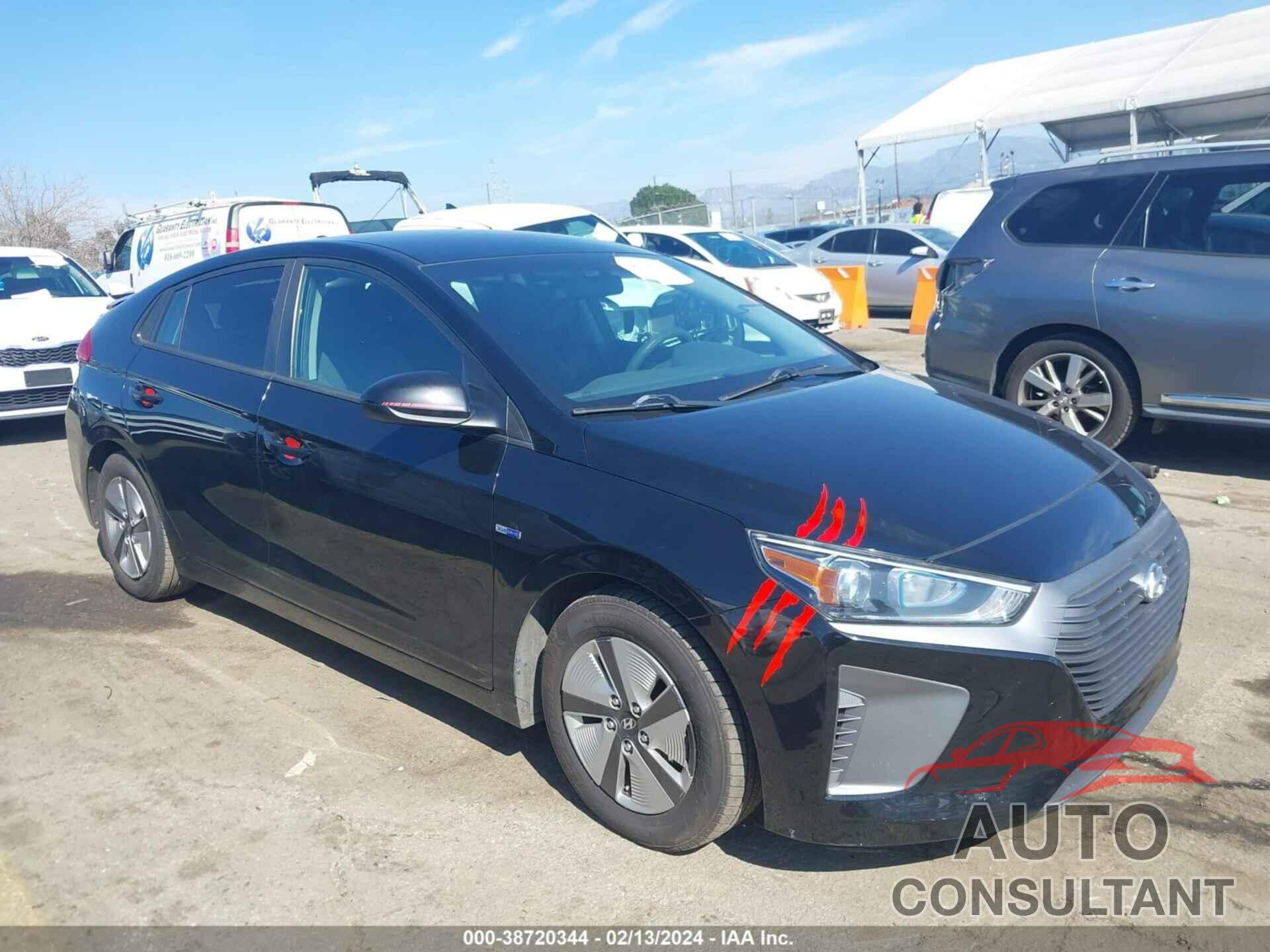 HYUNDAI IONIQ HYBRID 2019 - KMHC65LC0KU175600