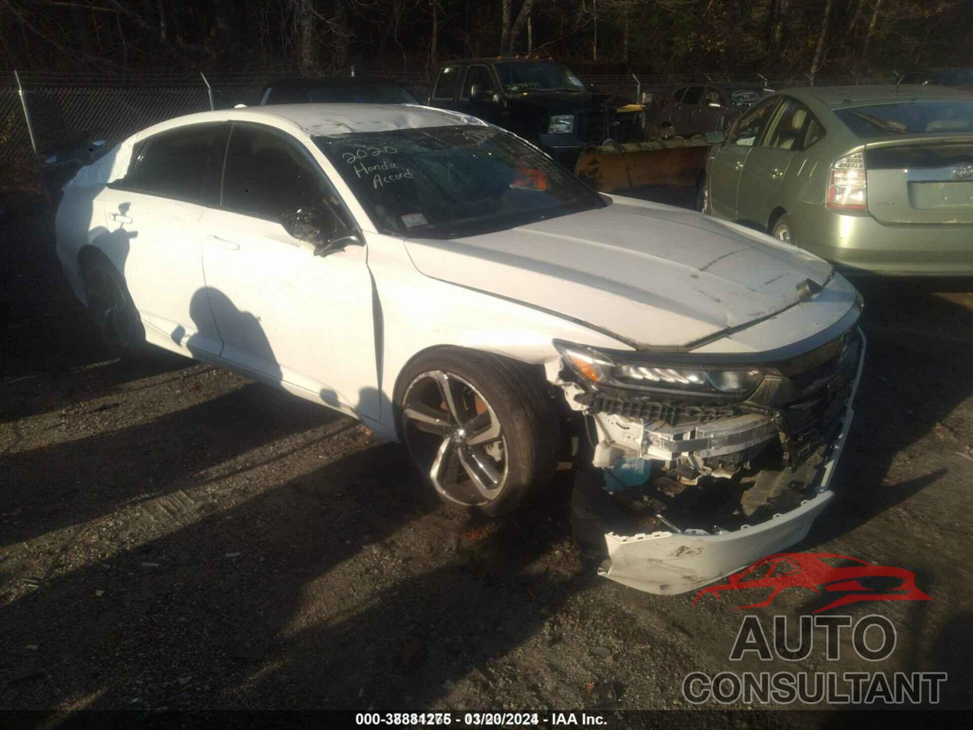 HONDA ACCORD 2020 - 1HGCV1F36LA157201