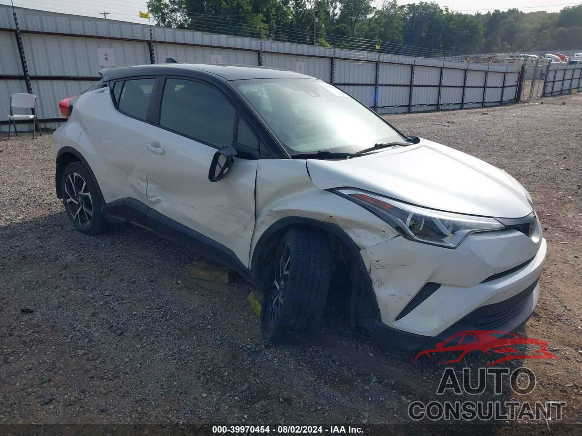 TOYOTA C-HR 2019 - JTNKHMBX8K1054657